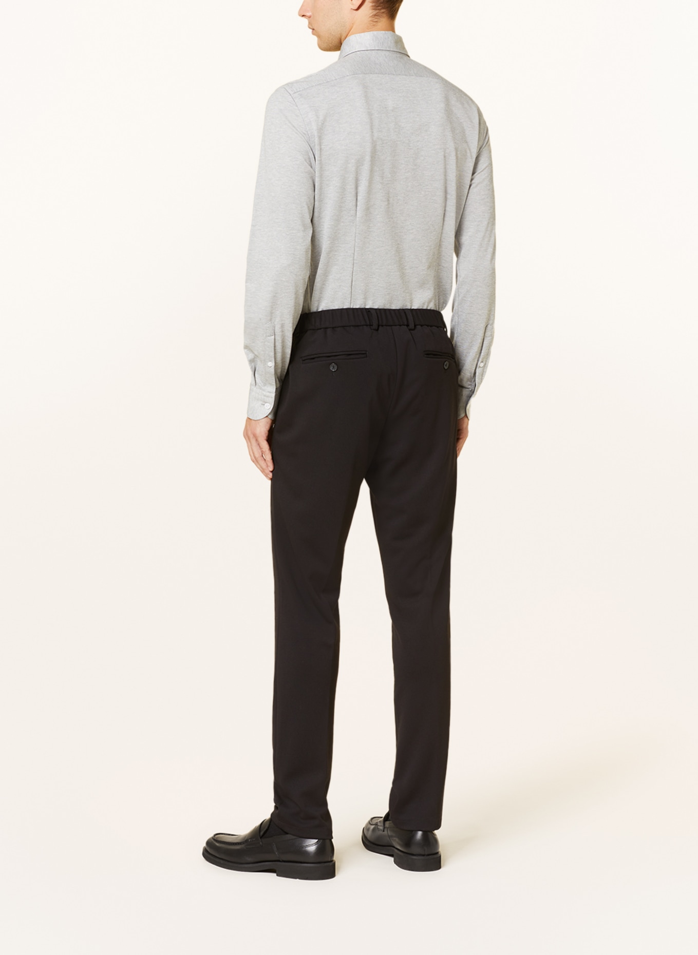 REISS Jerseyhemd NATE Slim Fit, Farbe: HELLGRAU (Bild 3)