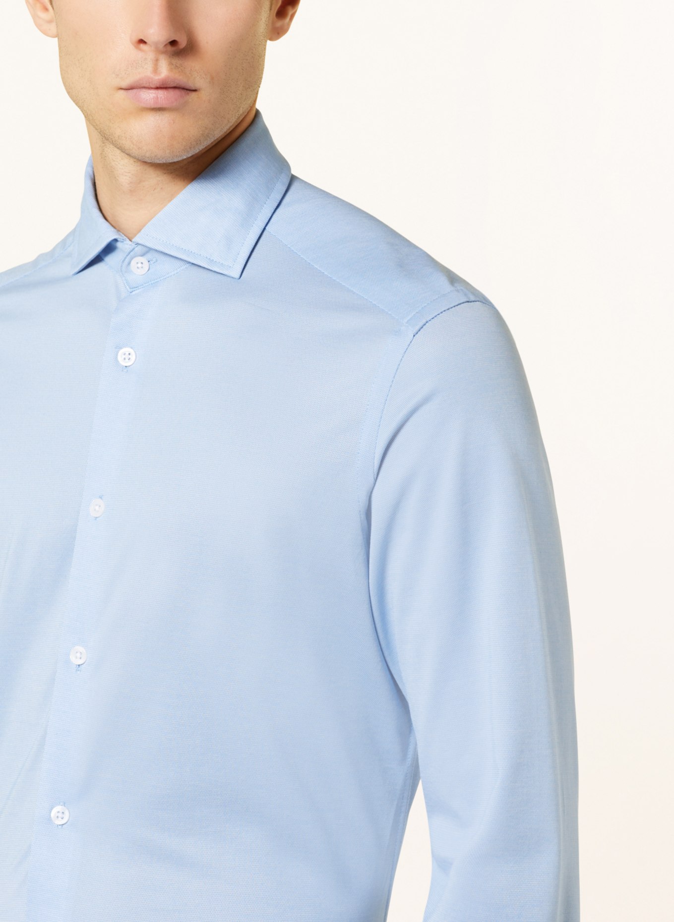 REISS Shirt NATE slim fit, Color: LIGHT BLUE (Image 4)