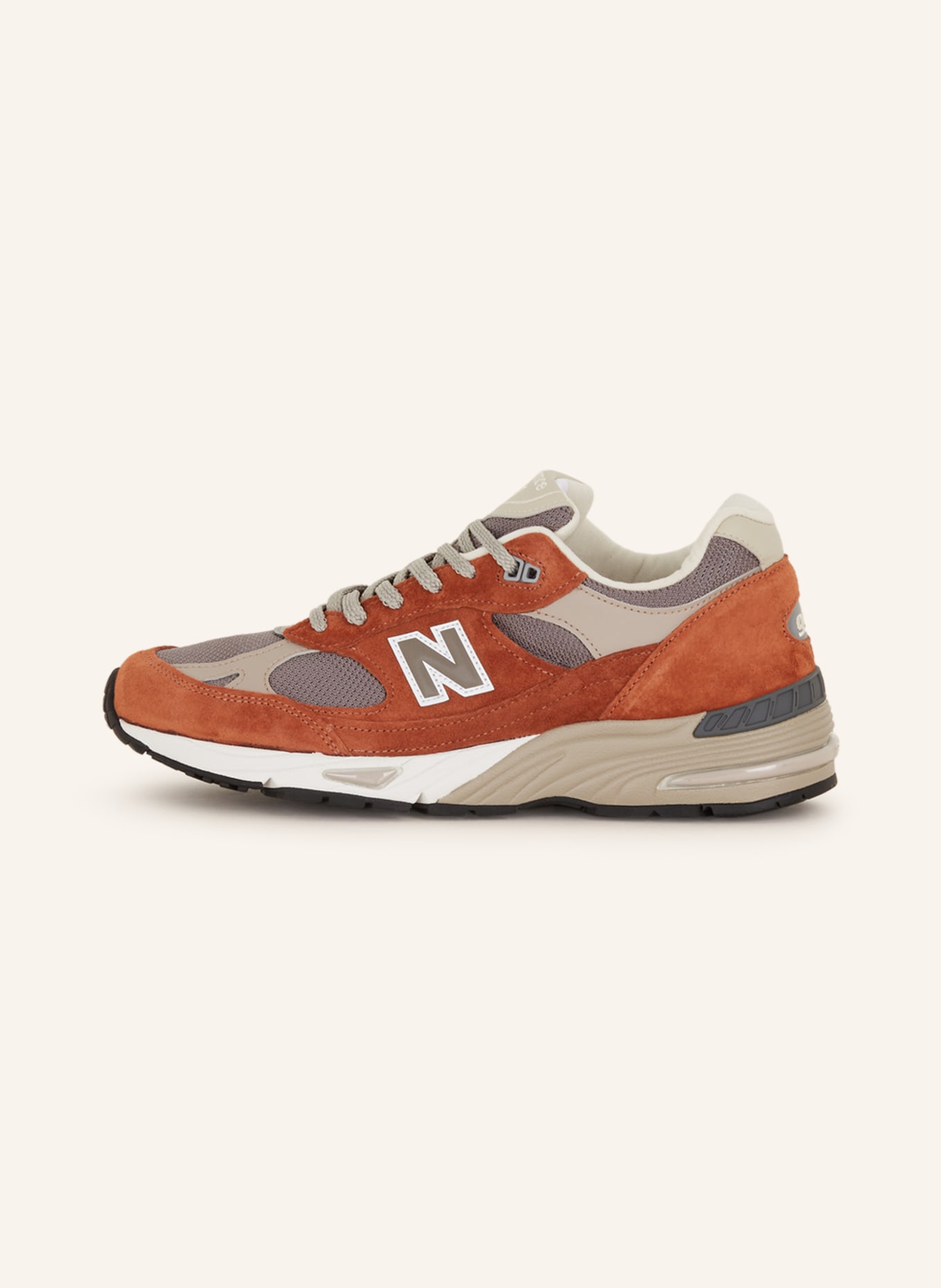 new balance Sneakers M9910W, Color: GRAY/ LIGHT RED (Image 4)