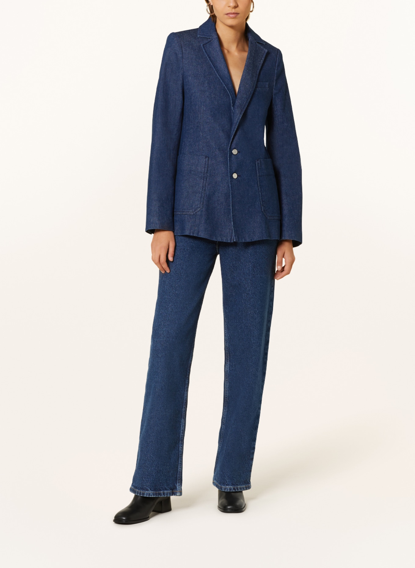 VANILIA Denim blazer, Color: DARK BLUE (Image 2)