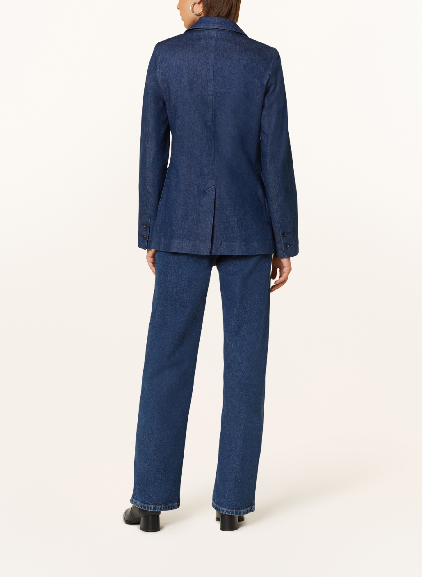 VANILIA Denim blazer, Color: DARK BLUE (Image 3)