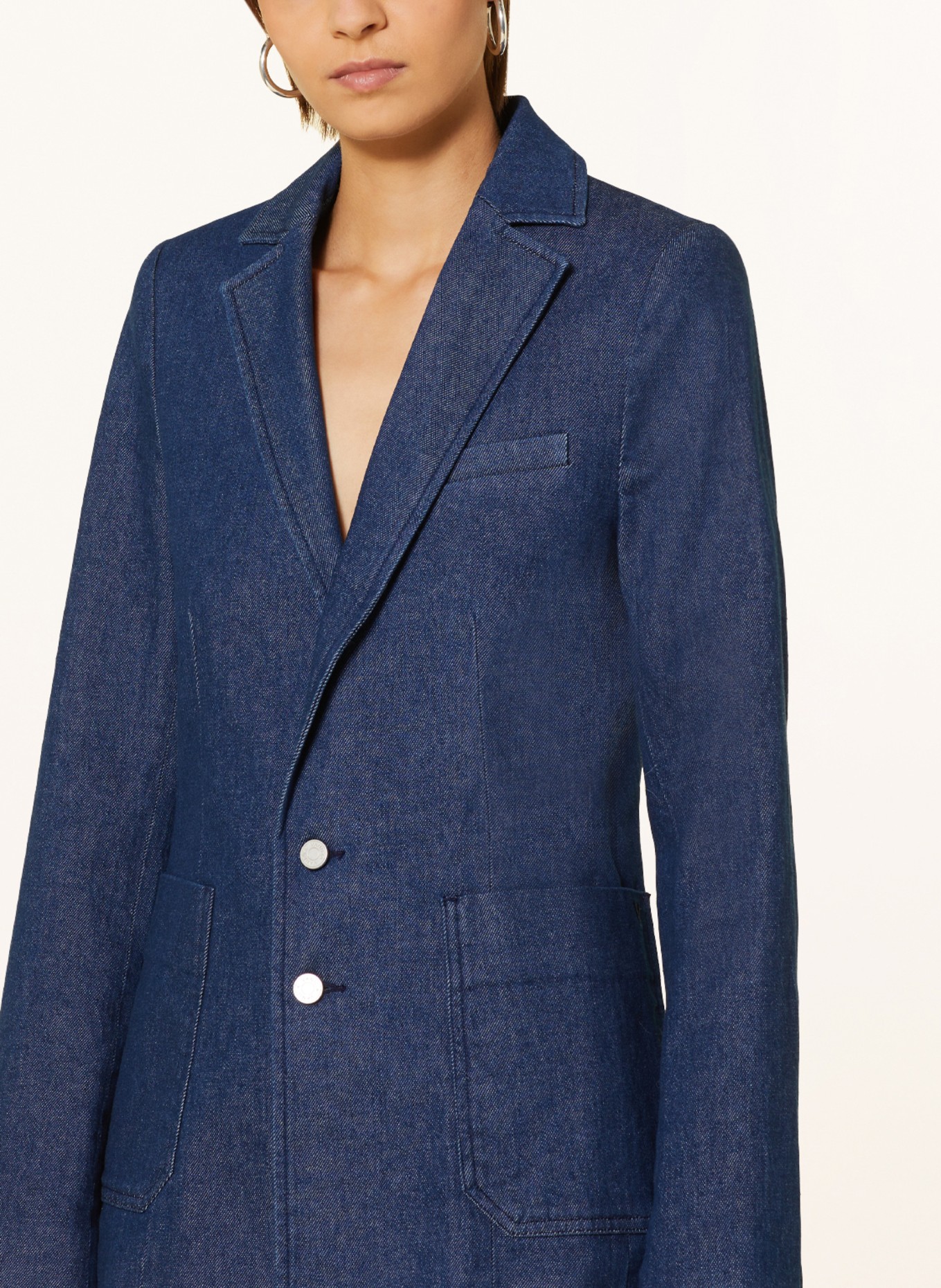 VANILIA Denim blazer, Color: DARK BLUE (Image 4)