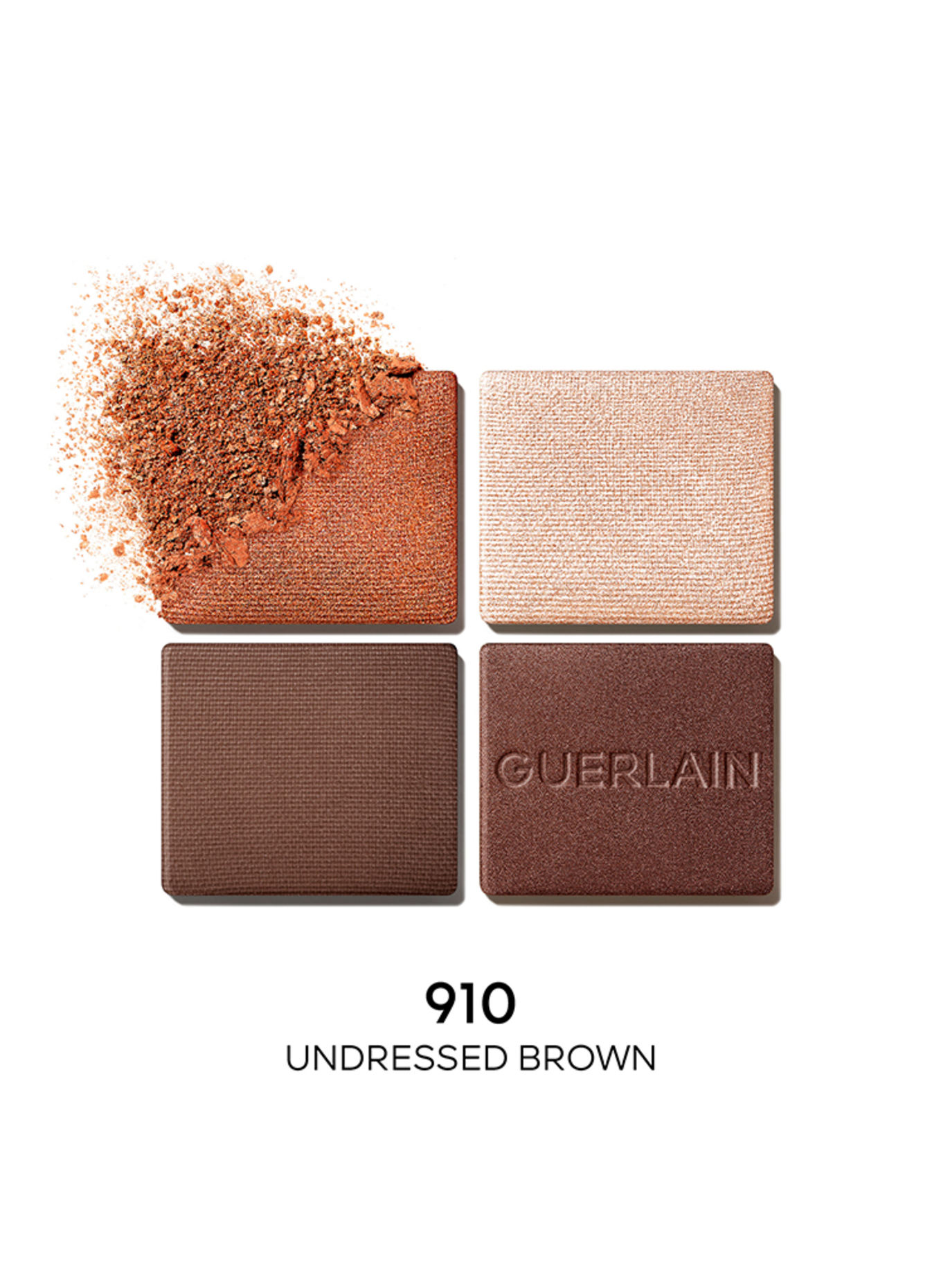 GUERLAIN OMBRES G: 910 UNDRESSED BROWN