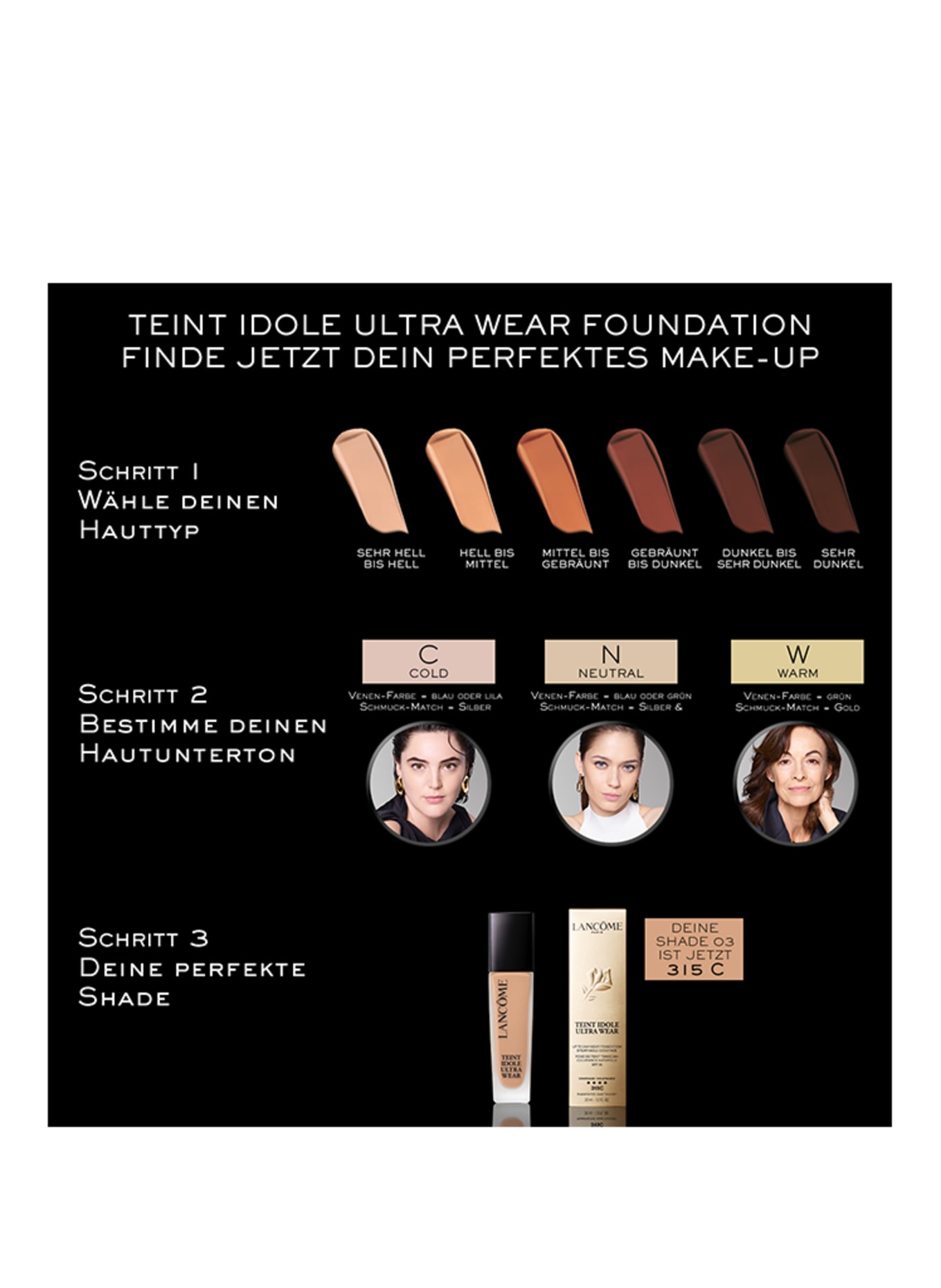 LANCÔME TEINT IDOLE ULTRA WEAR: 450W - FRÜHER 09 COOKIE