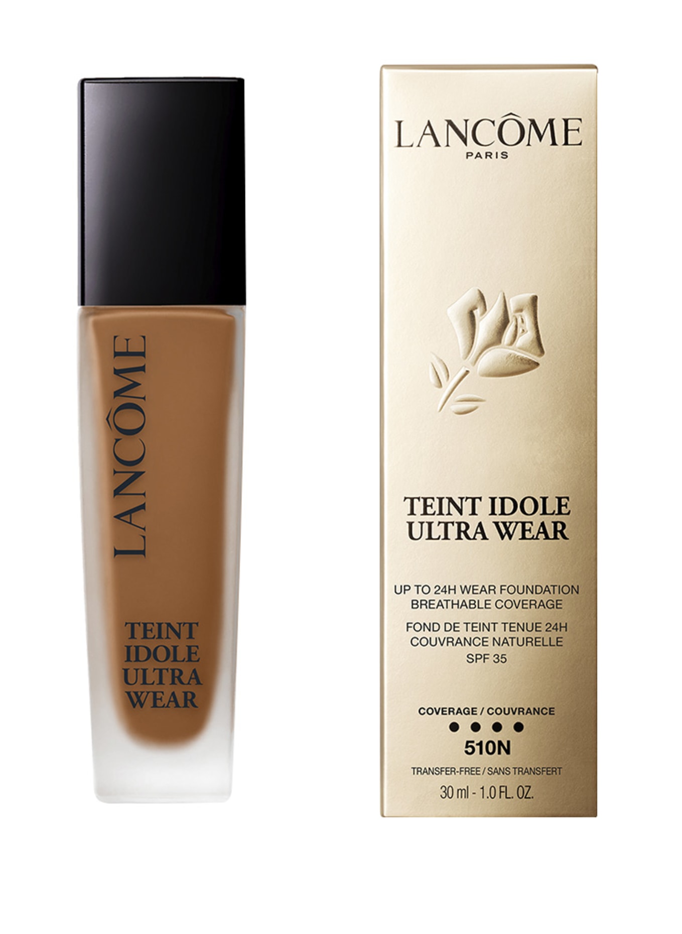 LANCÔME TEINT IDOLE ULTRA WEAR: 510N - FRÜHER 12 AMBRE