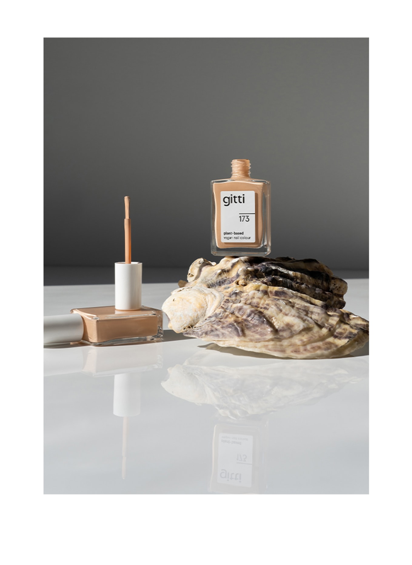 gitti PLANT-BASED VEGAN NAIL COLOUR: NO. 173 - MOUNTAIN QUARTZ