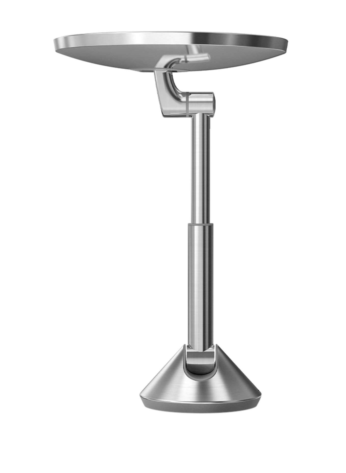 simplehuman VERDRAHTETER SENSORSPIEGEL MIT WANDHALTERUNG: GEBÜRSTETER EDELSTAHL