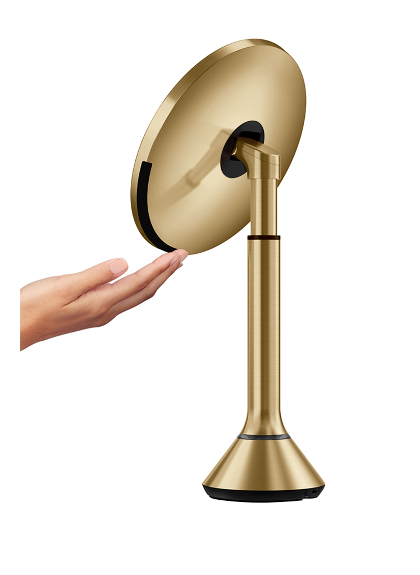 simplehuman LUSTERKO SENSORYCZNE BIAŁE: MESSING