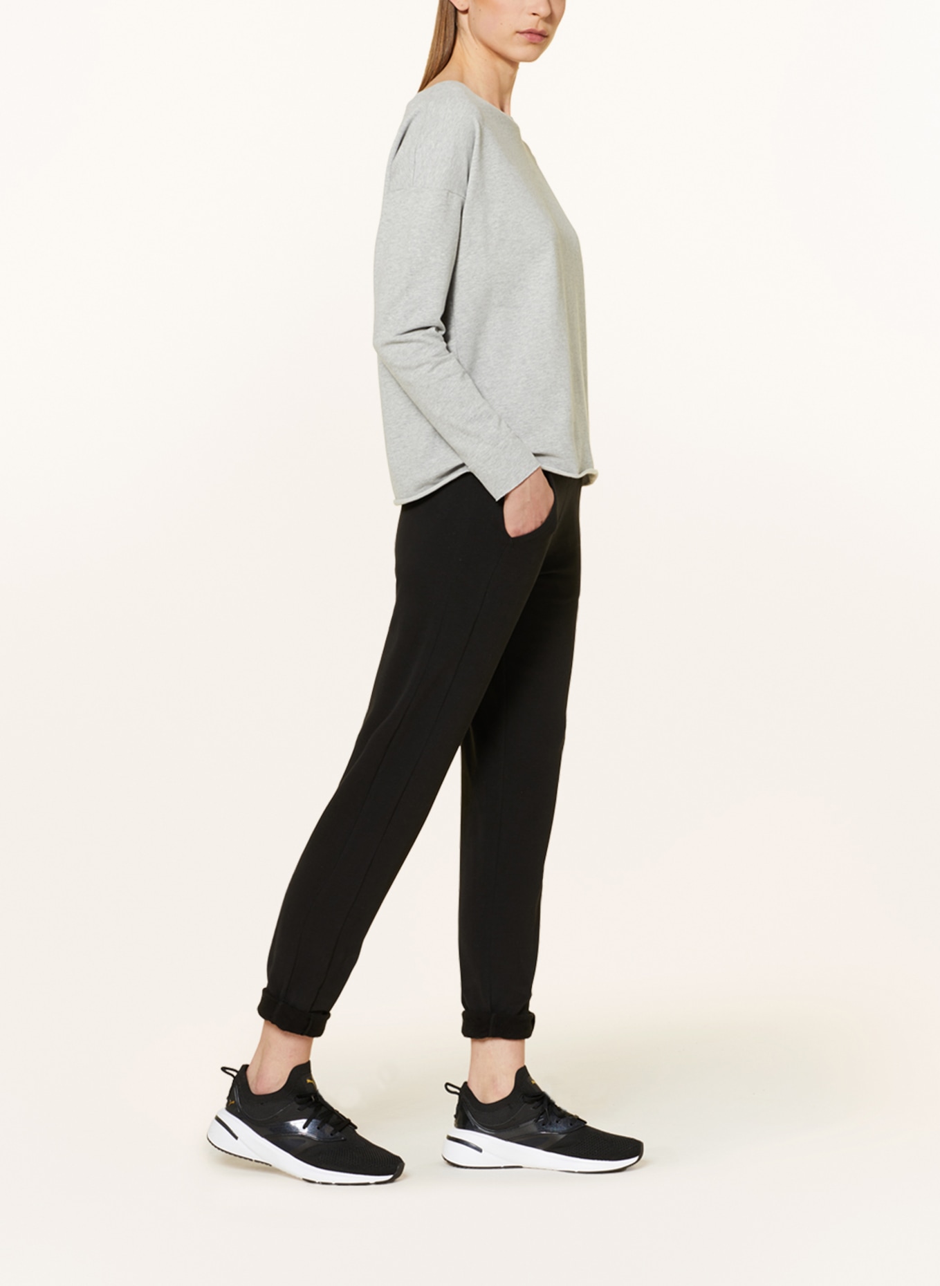 ELBSAND Sweatpants BRINJA: SCHWARZ