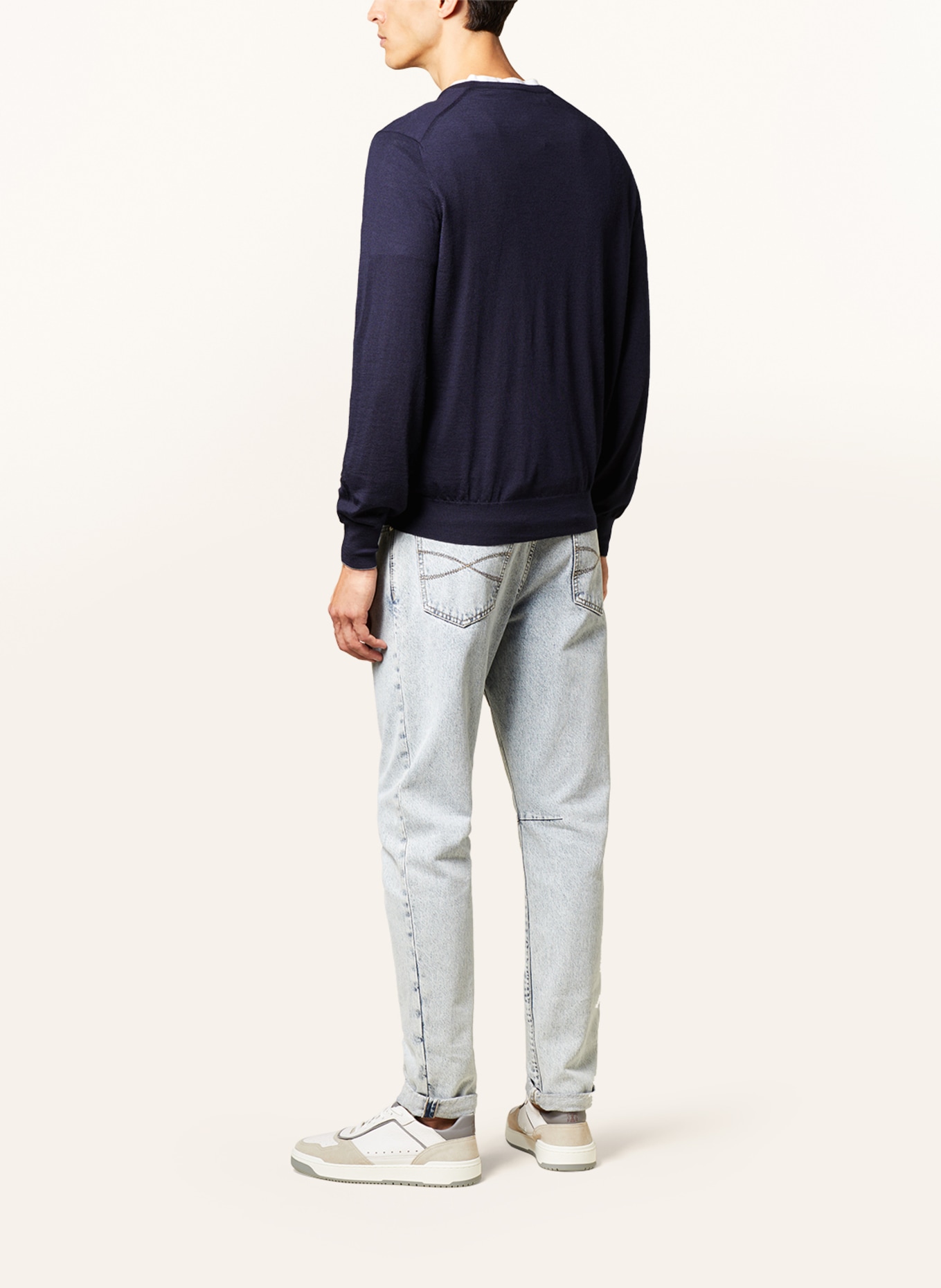 BRUNELLO CUCINELLI Pullover, Farbe: DUNKELBLAU (Bild 3)