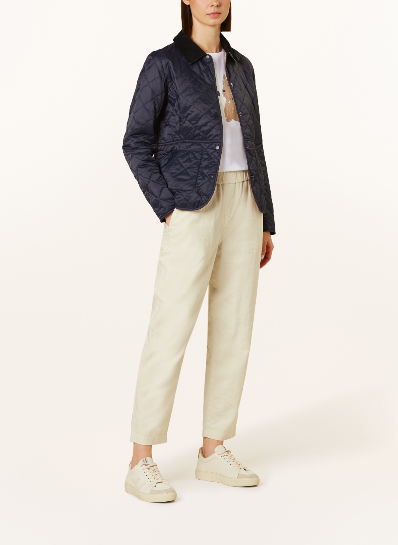 Barbour Jacke DEVERON: DUNKELBLAU