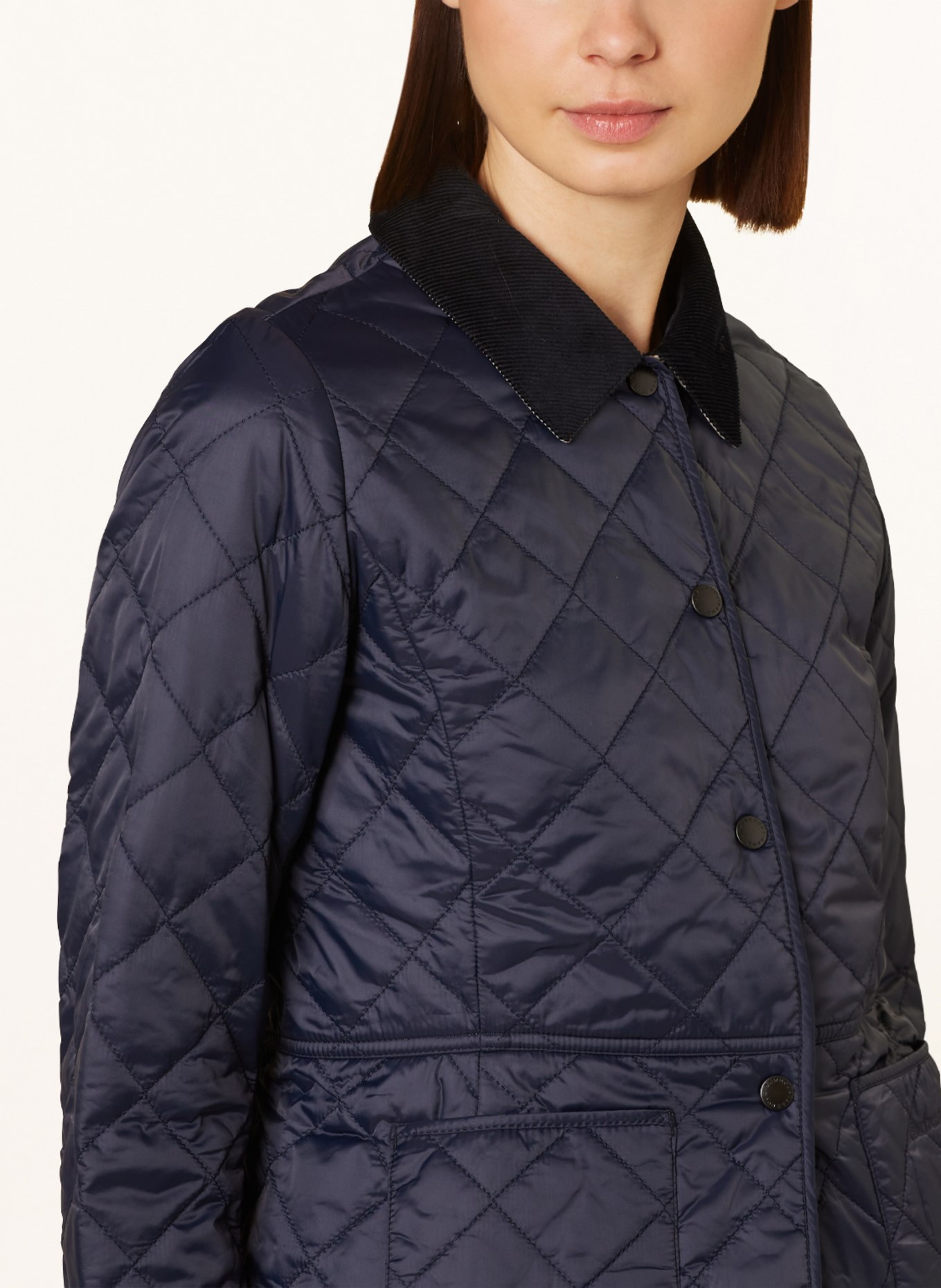 Barbour Jacke DEVERON: DUNKELBLAU