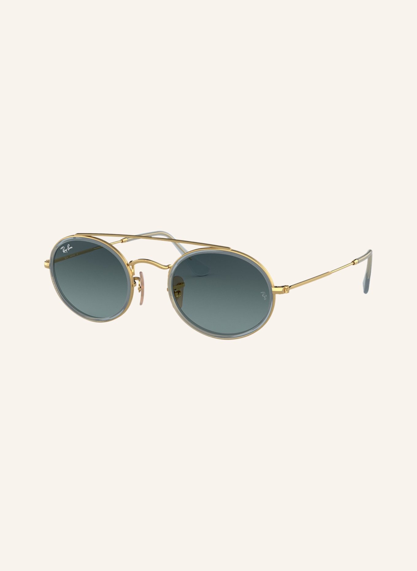 Ray-Ban Sunglasses RB3847N, Color: 91233M - GOLD/BLUE GRADIENT (Image 1)