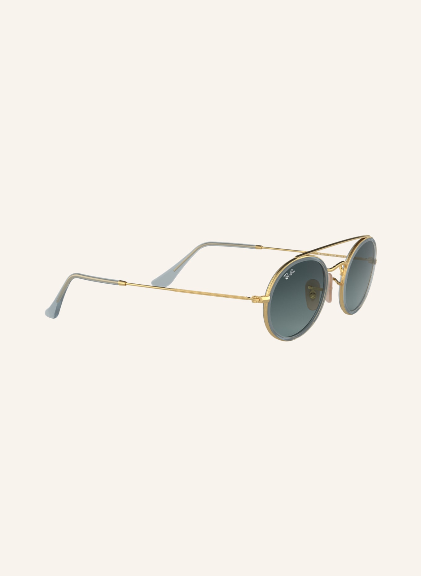 Ray-Ban Sunglasses RB3847N, Color: 91233M - GOLD/BLUE GRADIENT (Image 4)