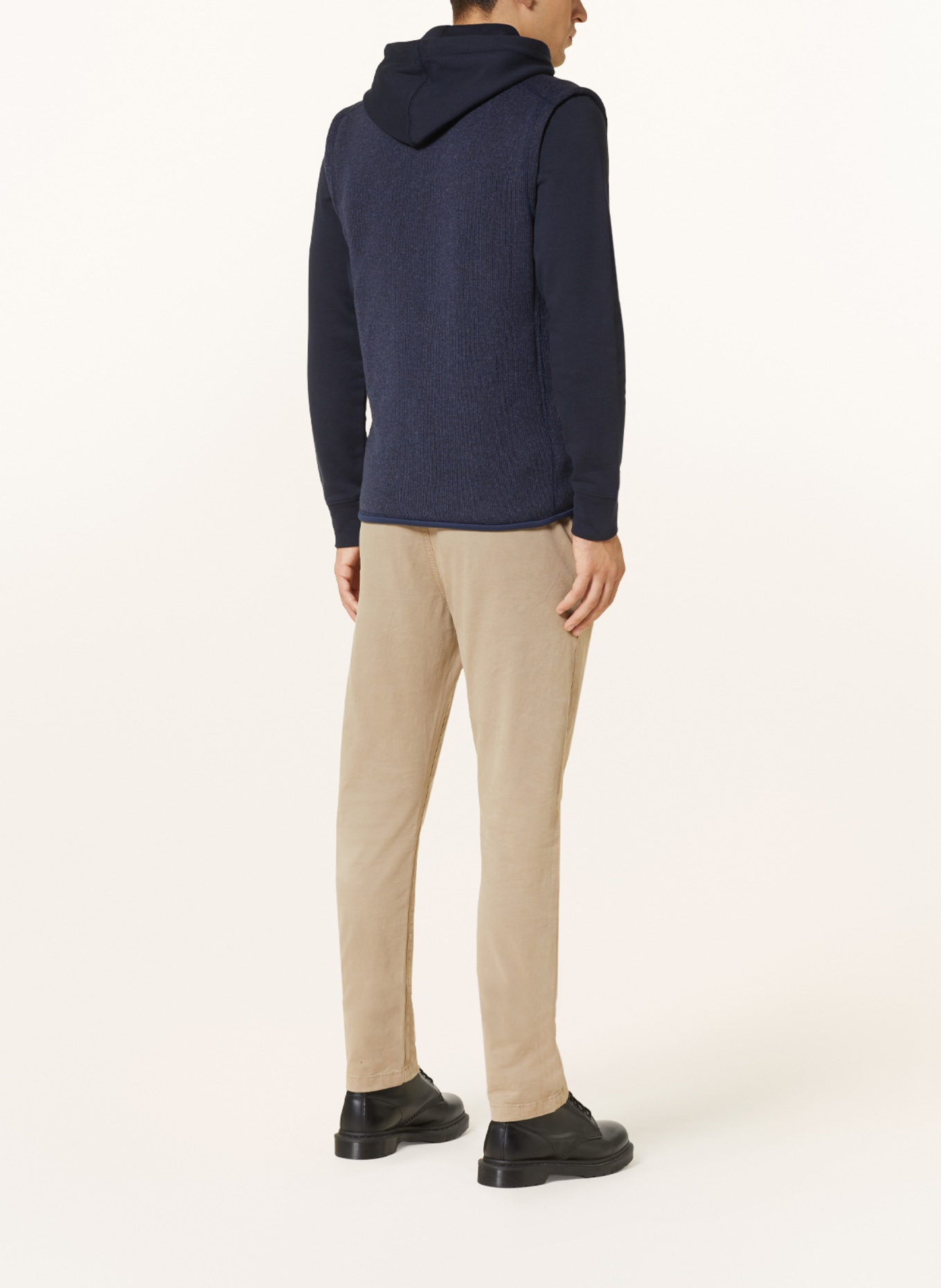 patagonia Kamizelka z polaru BETTER SWEATER: CZIEMNOSZARY