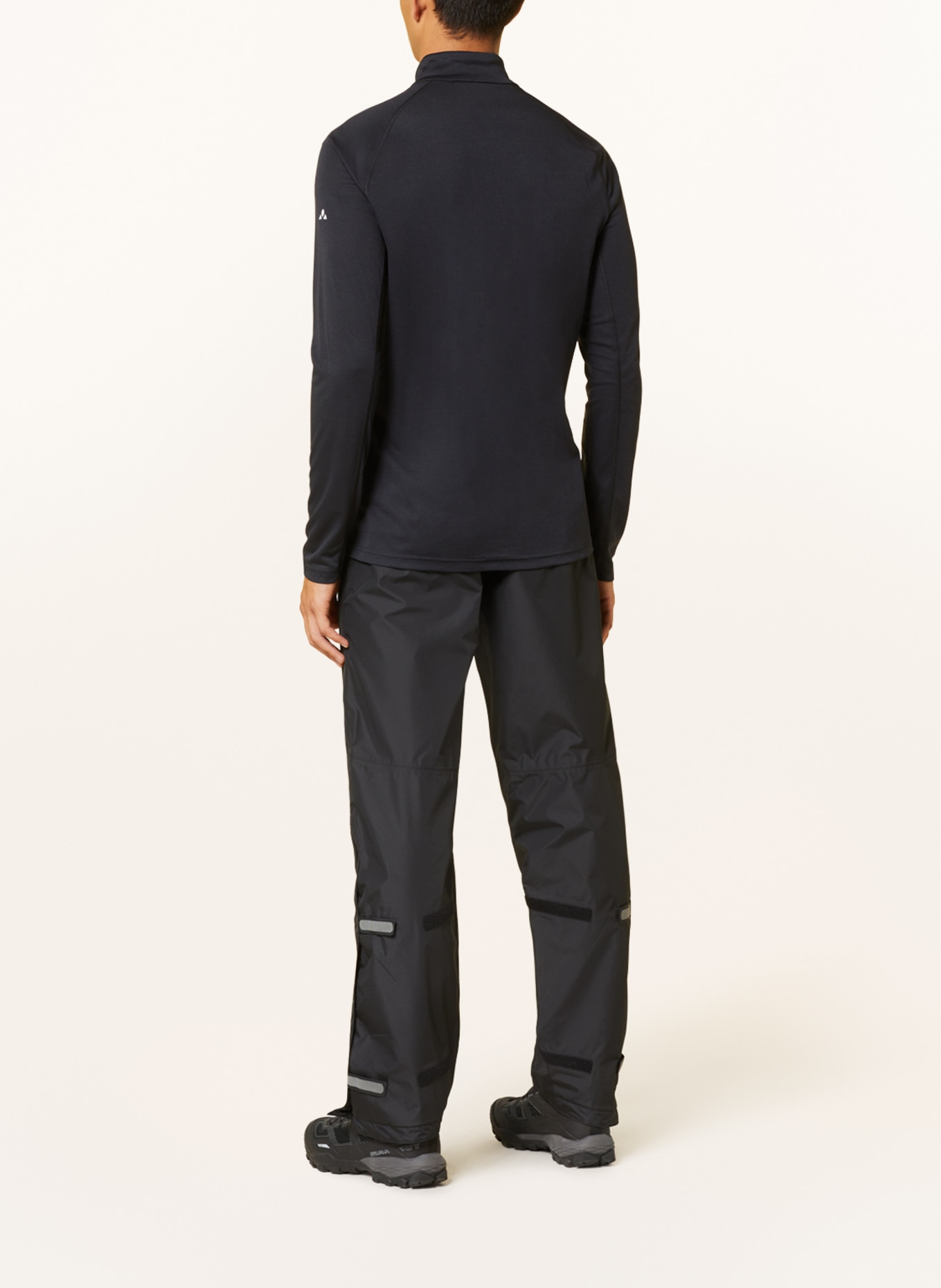 VAUDE Fleece sweater LARICE LIGHT , Color: BLACK (Image 3)
