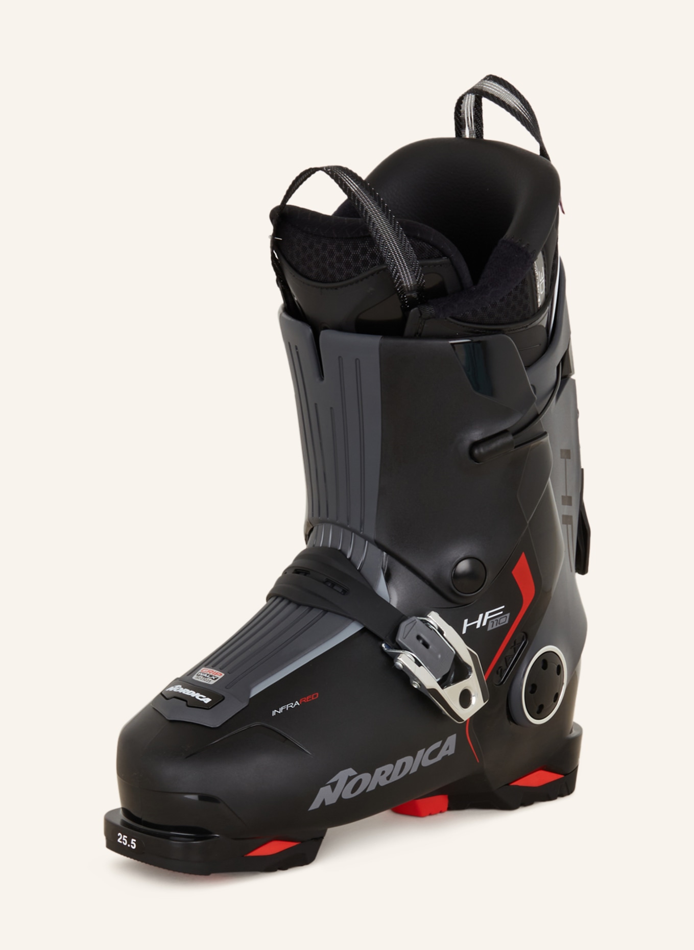 NORDICA Skischuhe HF110, Farbe: SCHWARZ/ DUNKELROT (Bild 1)