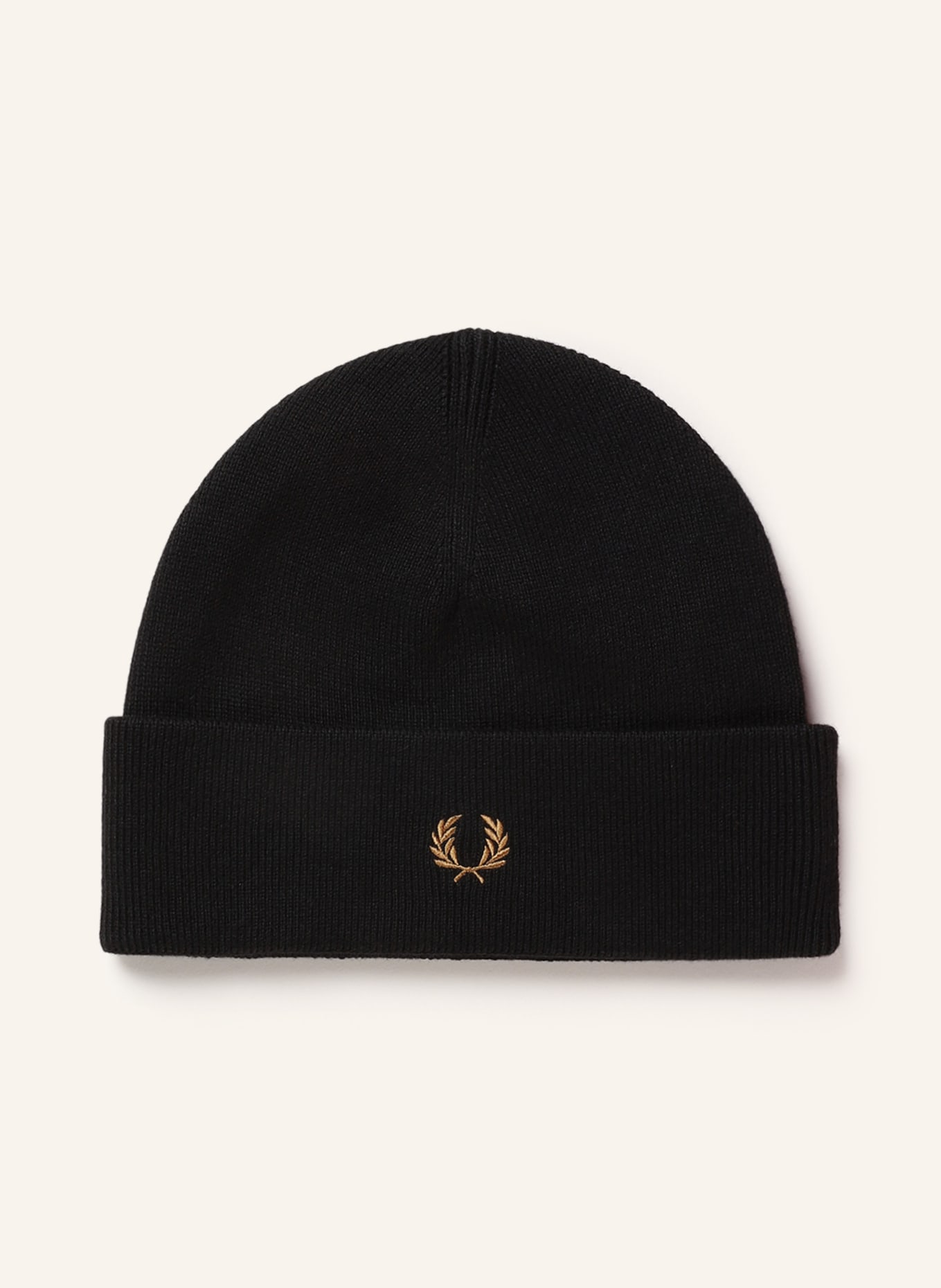 FRED PERRY Czapka: CZARNY