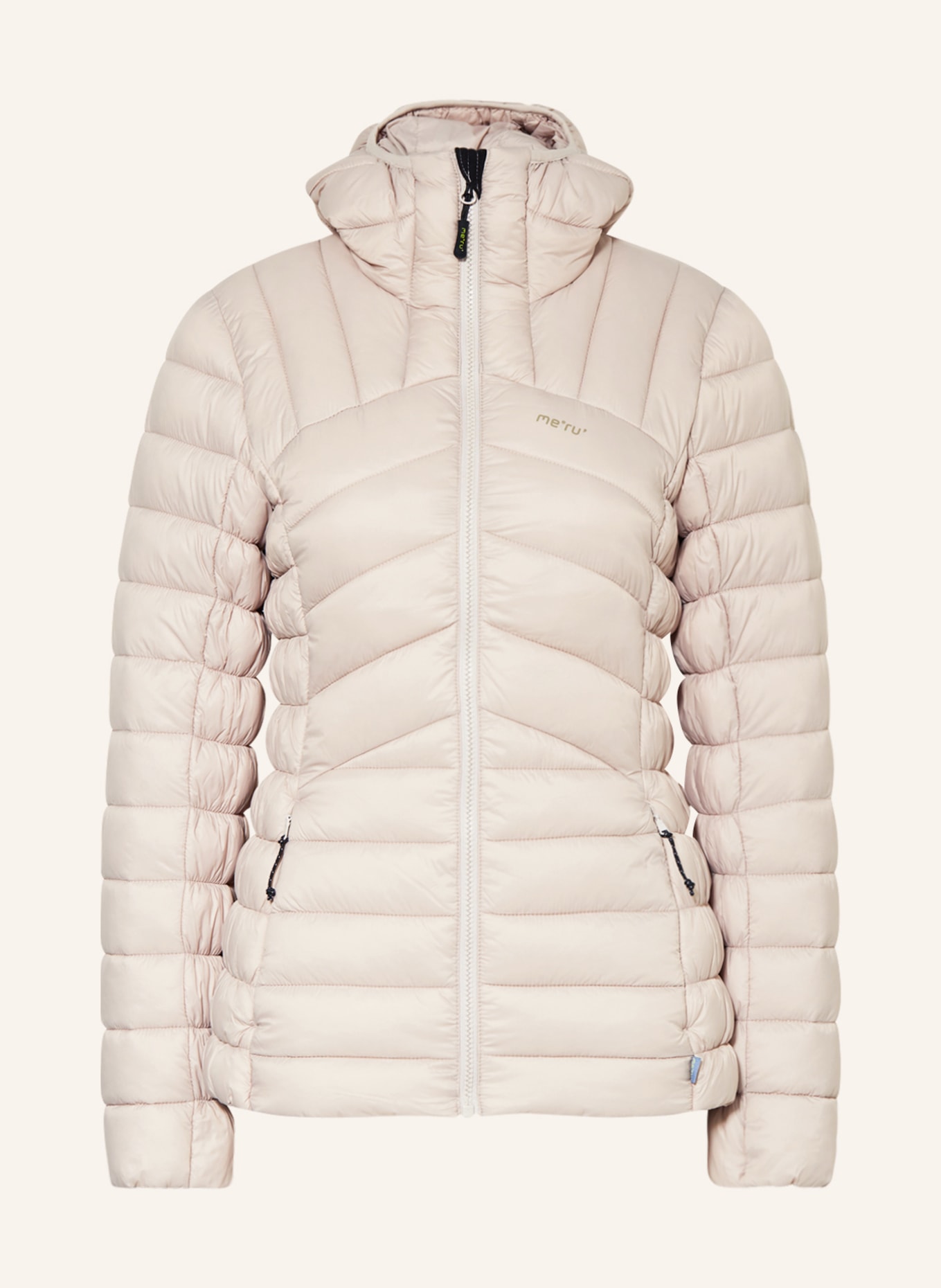 me°ru' Quilted jacket HAWERA, Color: CREAM/ LIGHT GRAY (Image 1)