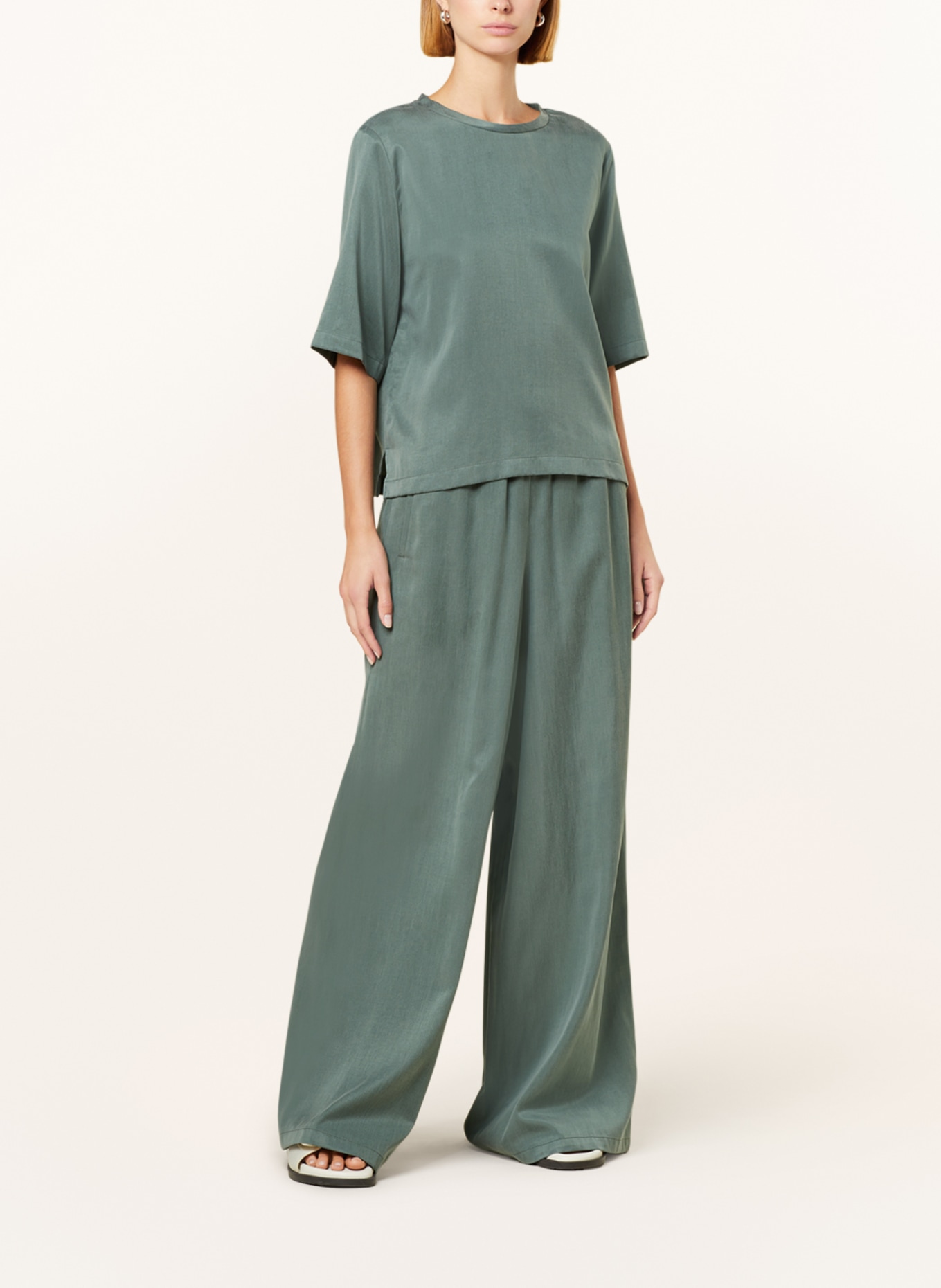 DRYKORN Shirt blouse DIEDRA, Color: GREEN (Image 2)