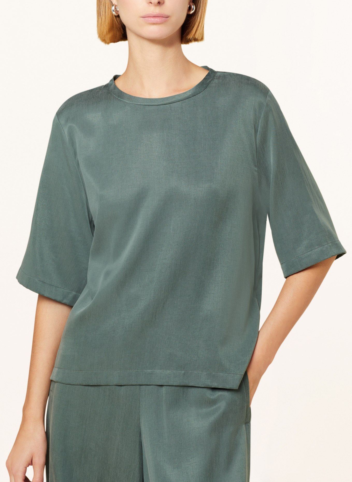 DRYKORN Shirt blouse DIEDRA, Color: GREEN (Image 4)