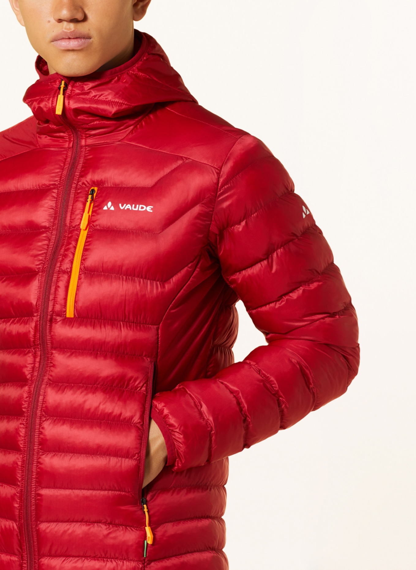 VAUDE Quilted jacket BATURA, Color: RED (Image 5)
