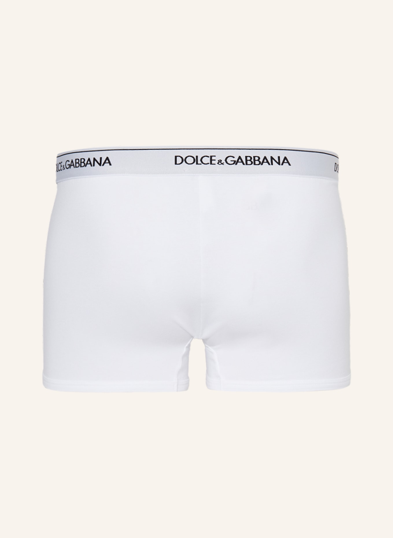DOLCE & GABBANA Boxerky, 2 kusy v balení : BÍLÁ