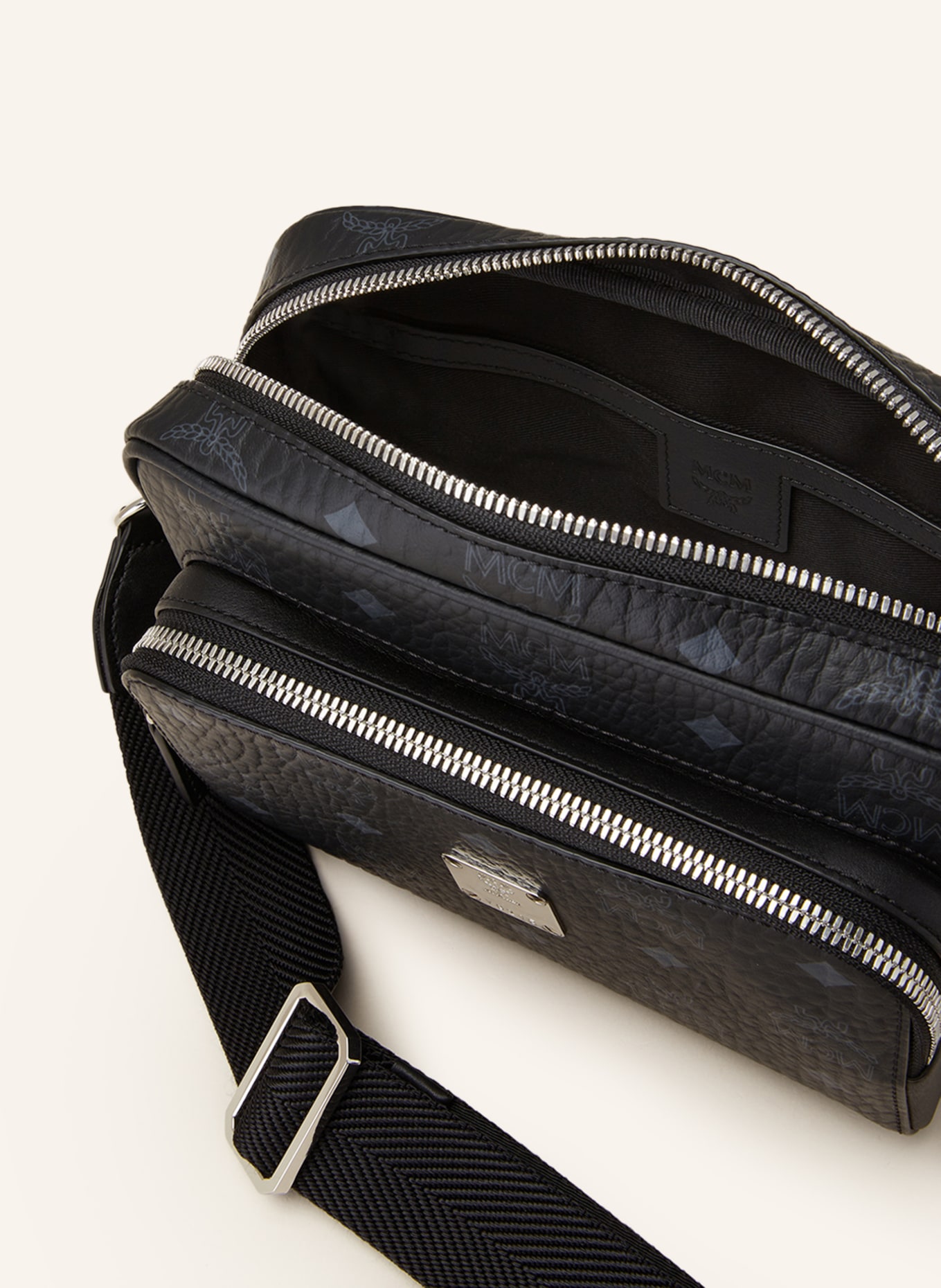 MCM Crossbody bag AREN VISETOS, Color: BLACK (Image 3)
