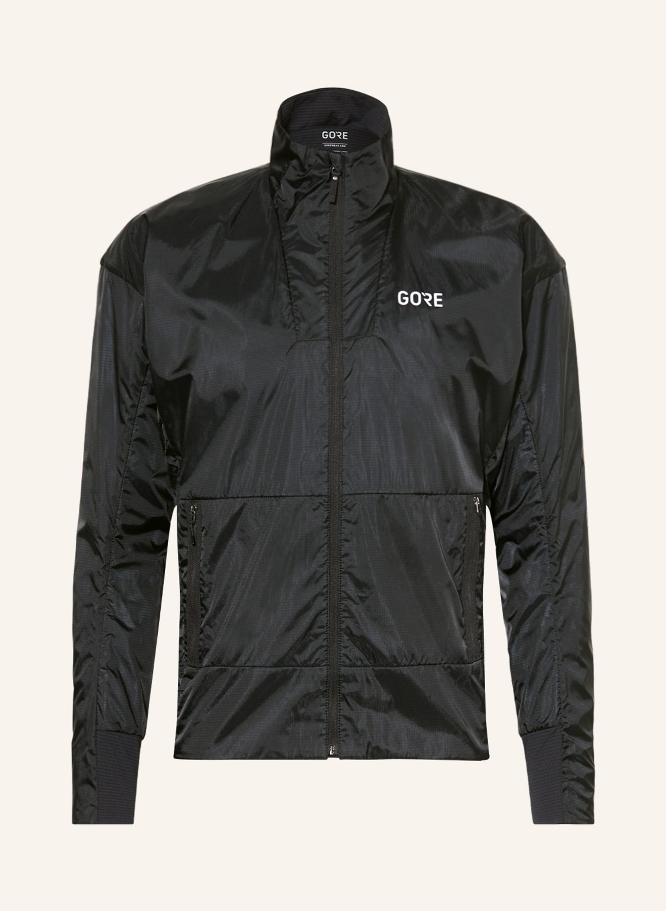GORE RUNNING WEAR Running jacket DRIVE, Color: BLACK (Image 1)