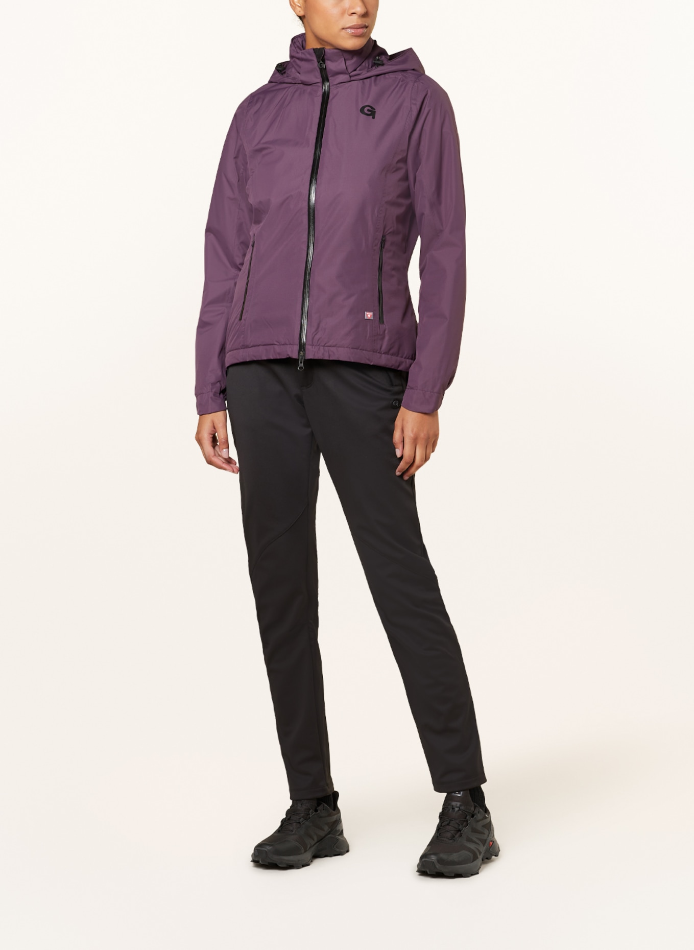 GONSO Cycling jacket SURA THERM, Color: PURPLE (Image 2)