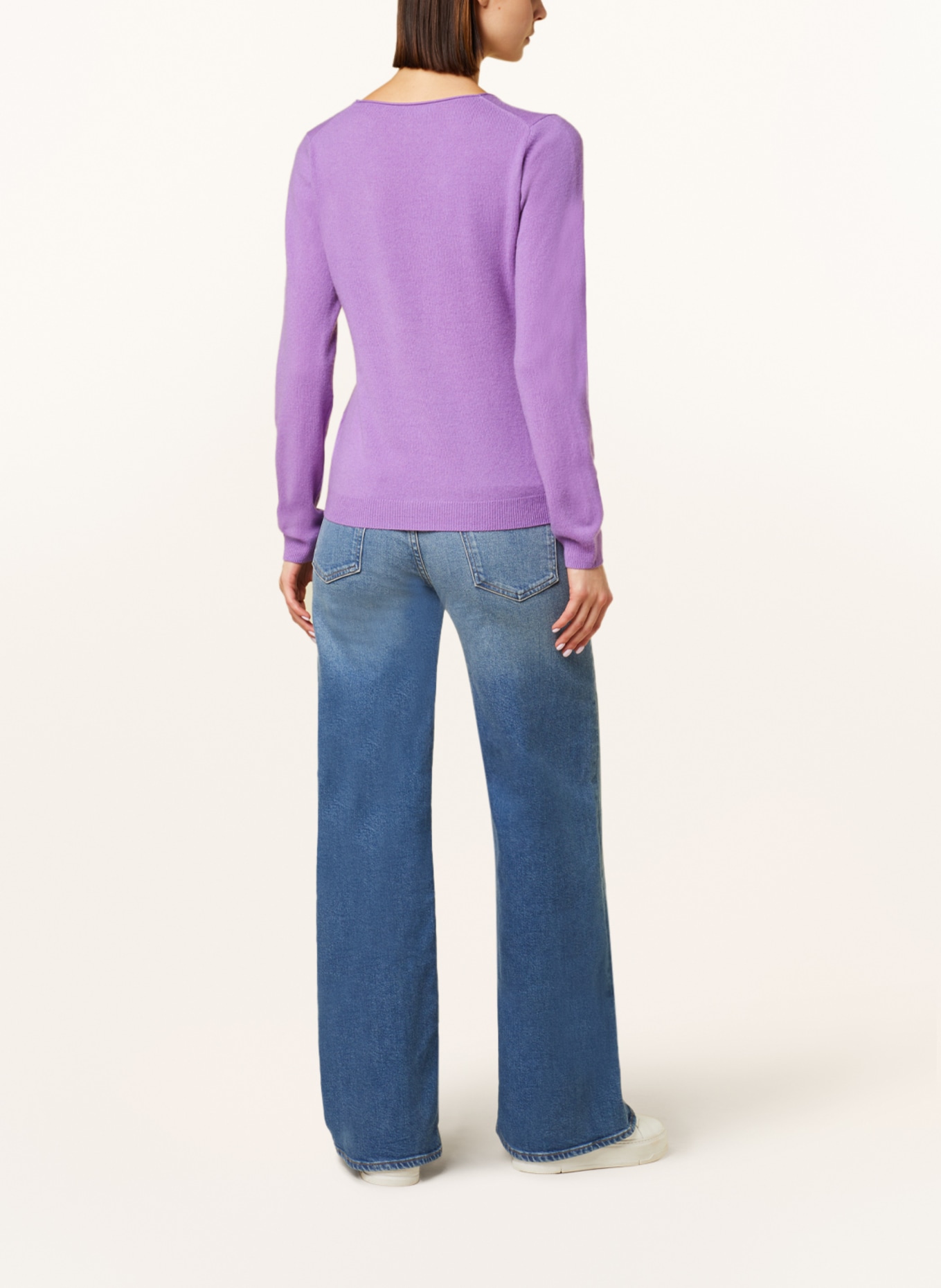 REPEAT Cashmere sweater, Color: PURPLE (Image 3)