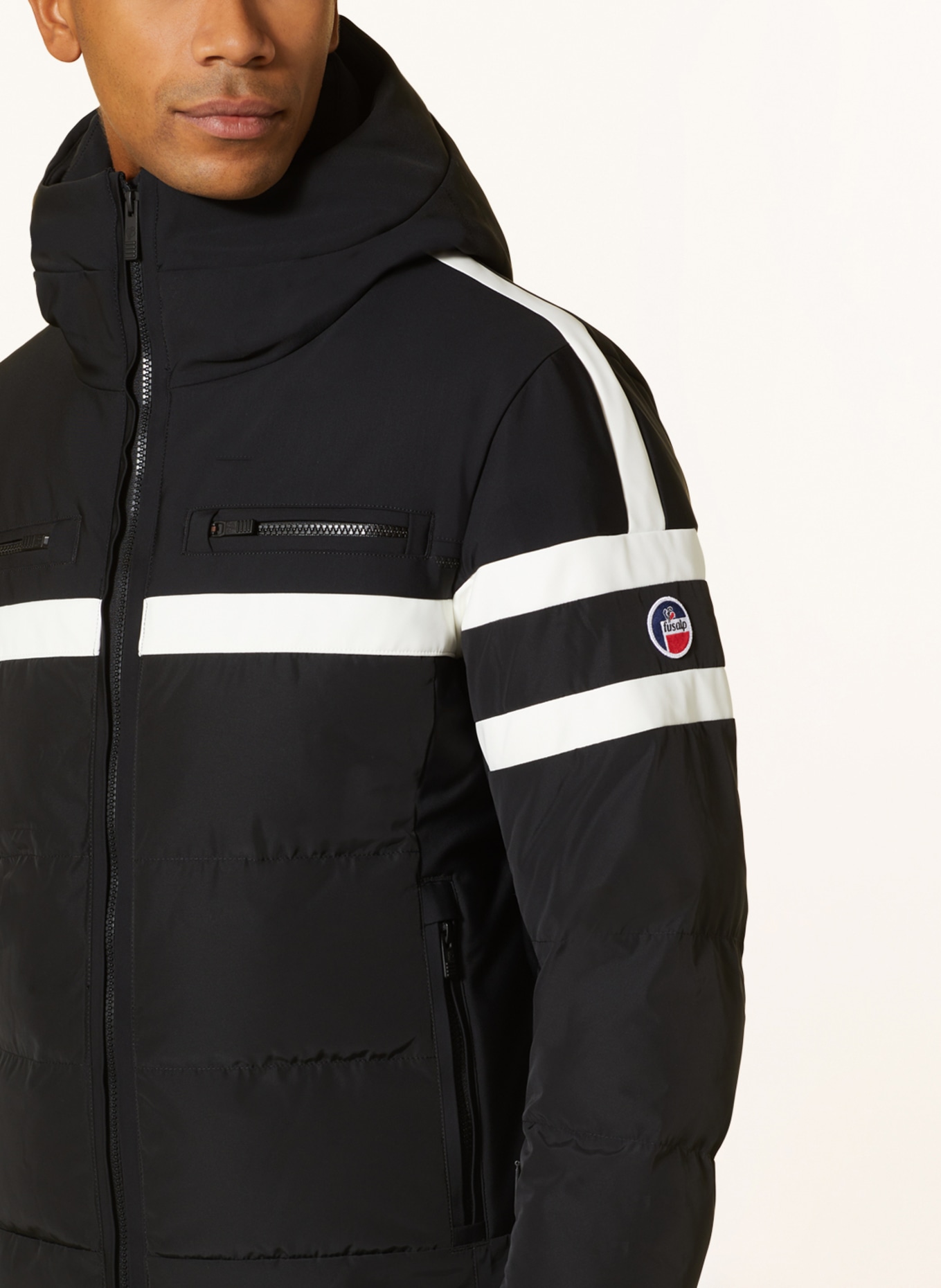 fusalp Ski jacket ABELBAN , Color: BLACK/ WHITE (Image 5)