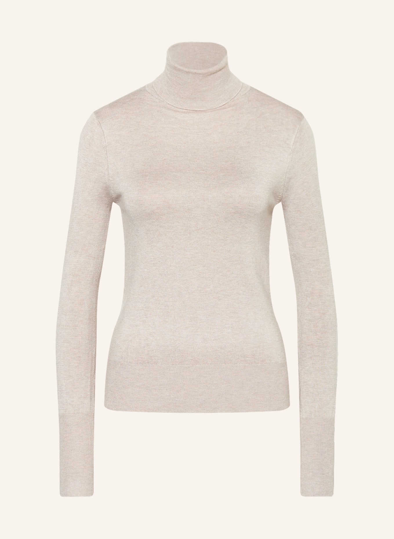 ONLY Turtleneck sweater, Color: LIGHT GRAY (Image 1)