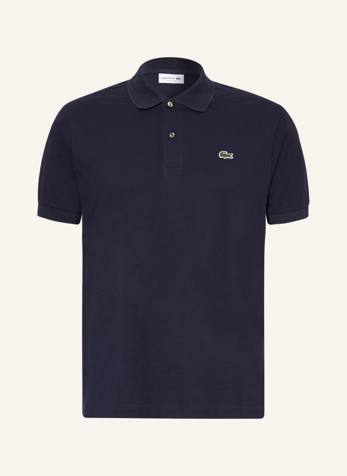LACOSTE Piqué-Poloshirt Classic Fit, Farbe: 166 NAVY BLUE (Bild 1)