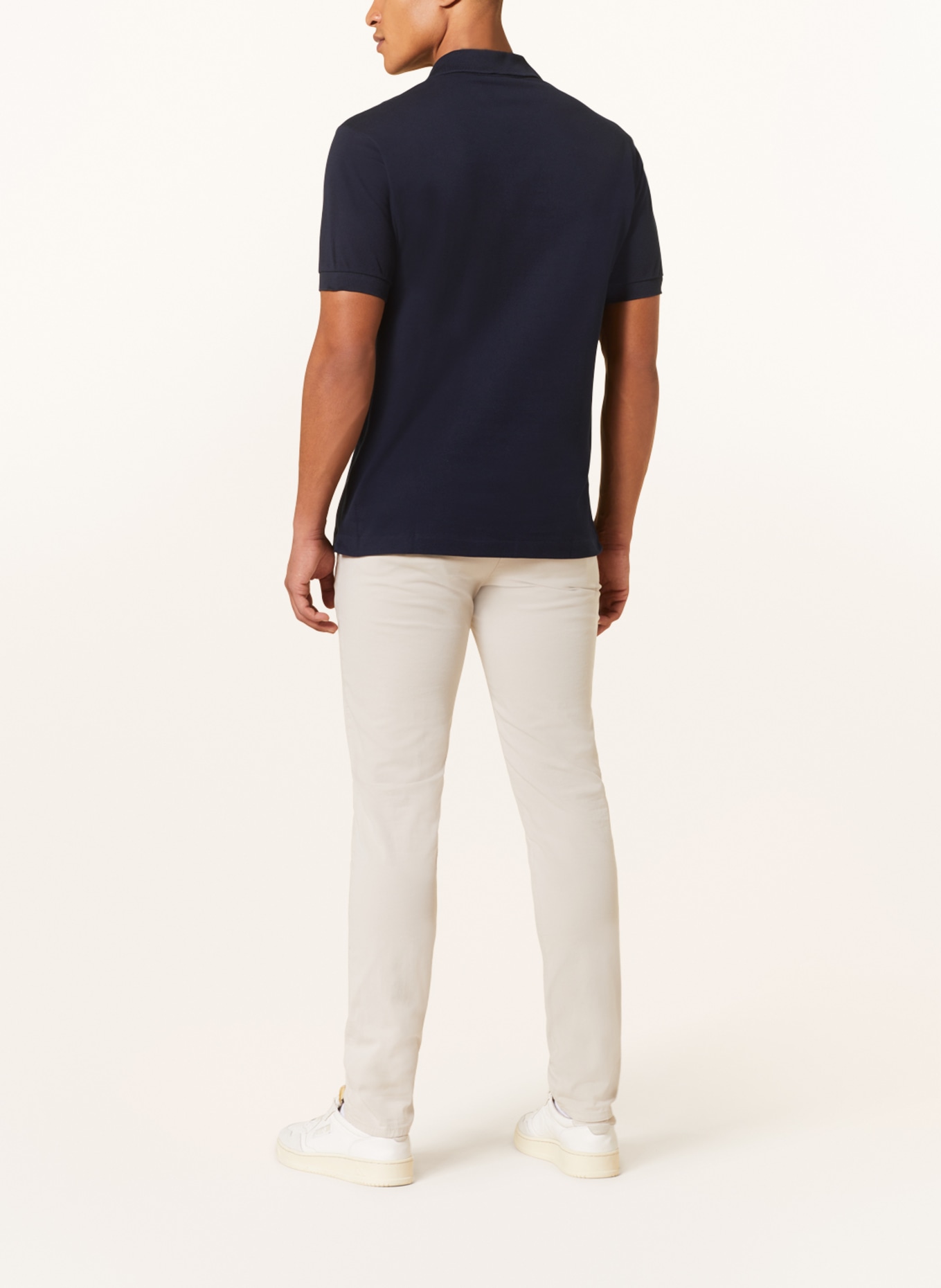 LACOSTE Piqué-Poloshirt Classic Fit, Farbe: 166 NAVY BLUE (Bild 3)