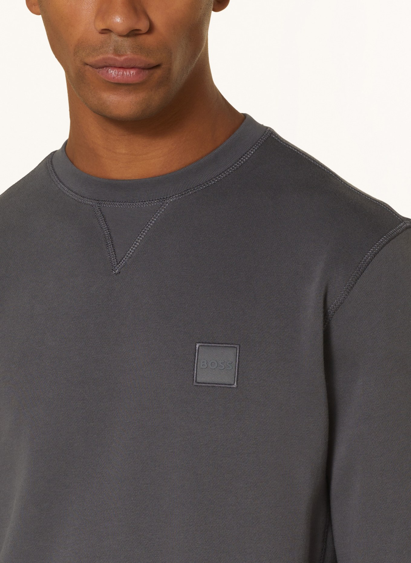 BOSS Sweatshirt WESTART, Farbe: DUNKELGRAU (Bild 4)