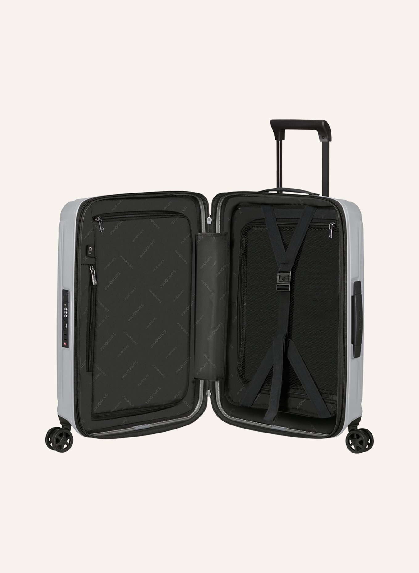 Samsonite Trolley NUON : SILBER