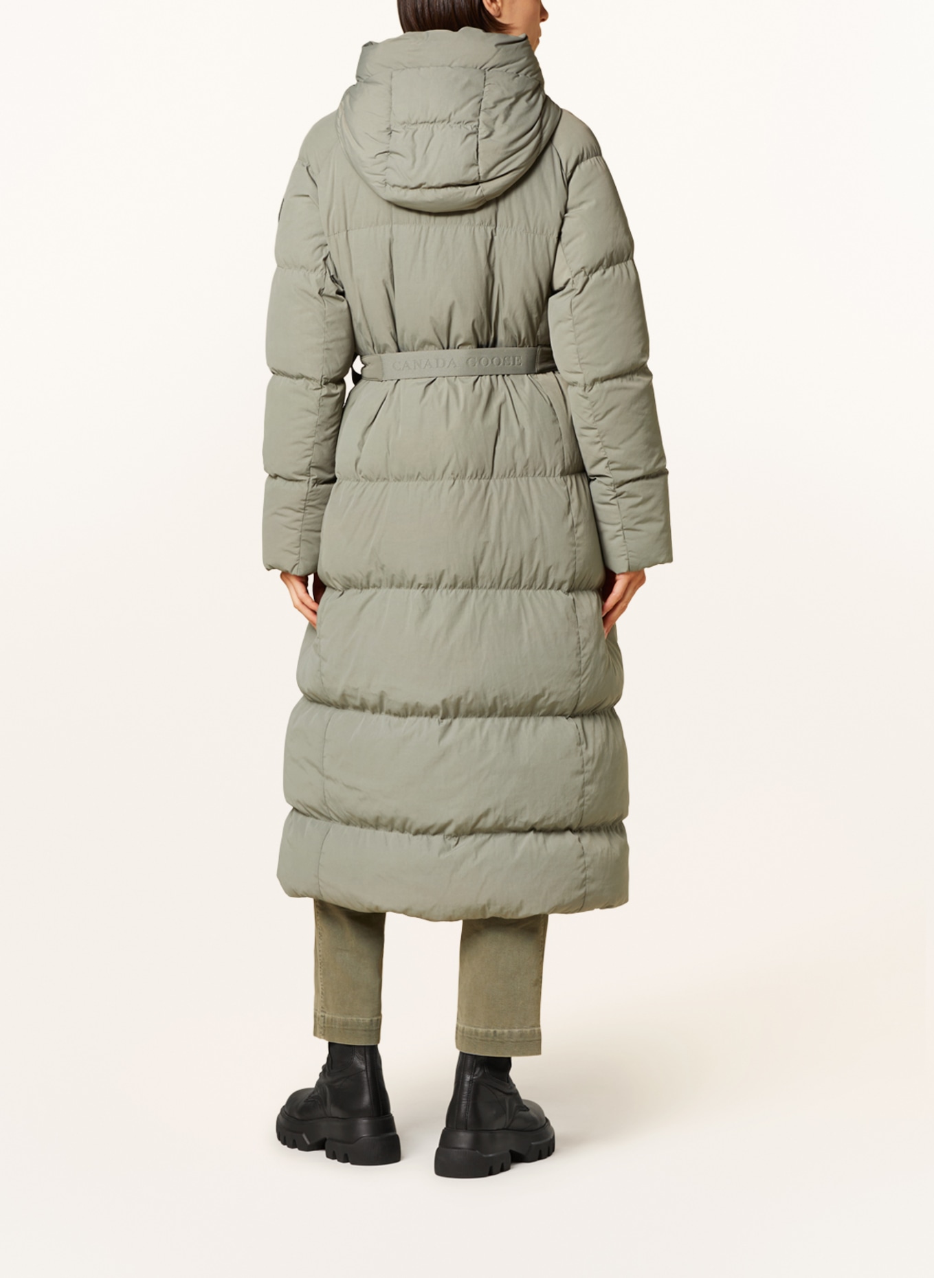 CANADA GOOSE Down coat MARLOW, Color: LIGHT GREEN (Image 3)