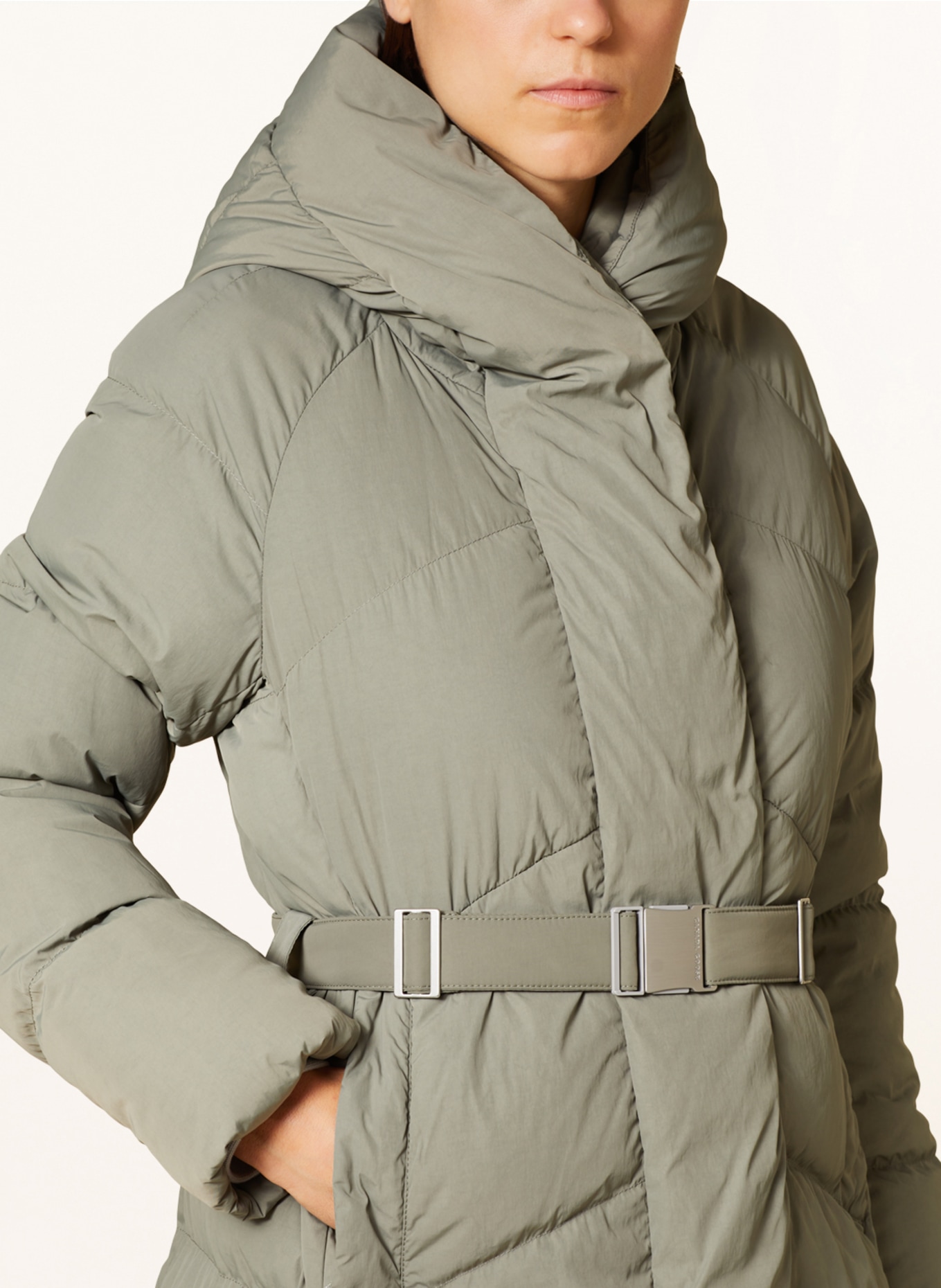 CANADA GOOSE Down coat MARLOW, Color: LIGHT GREEN (Image 5)