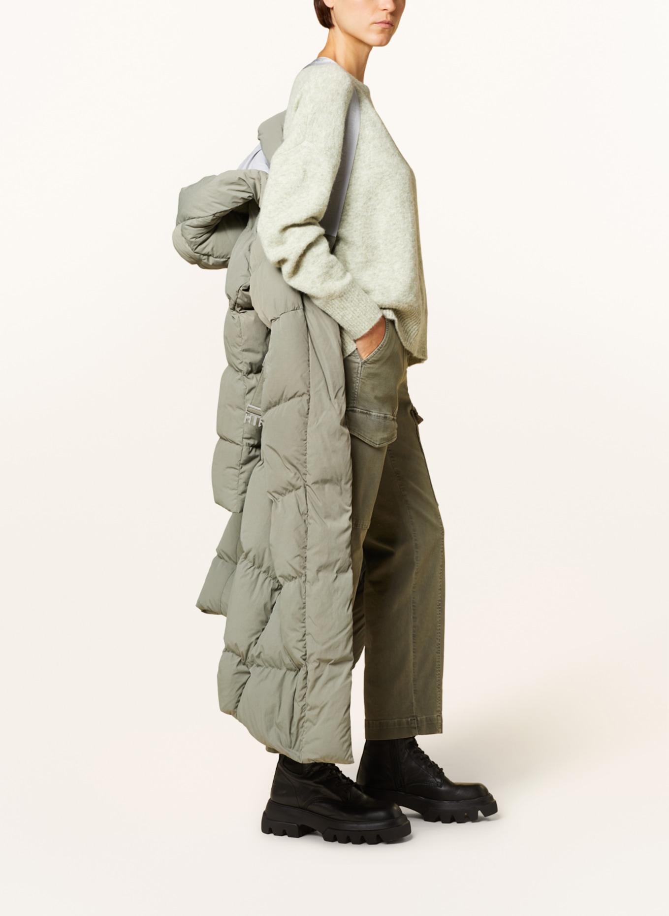 CANADA GOOSE Down coat MARLOW, Color: LIGHT GREEN (Image 6)