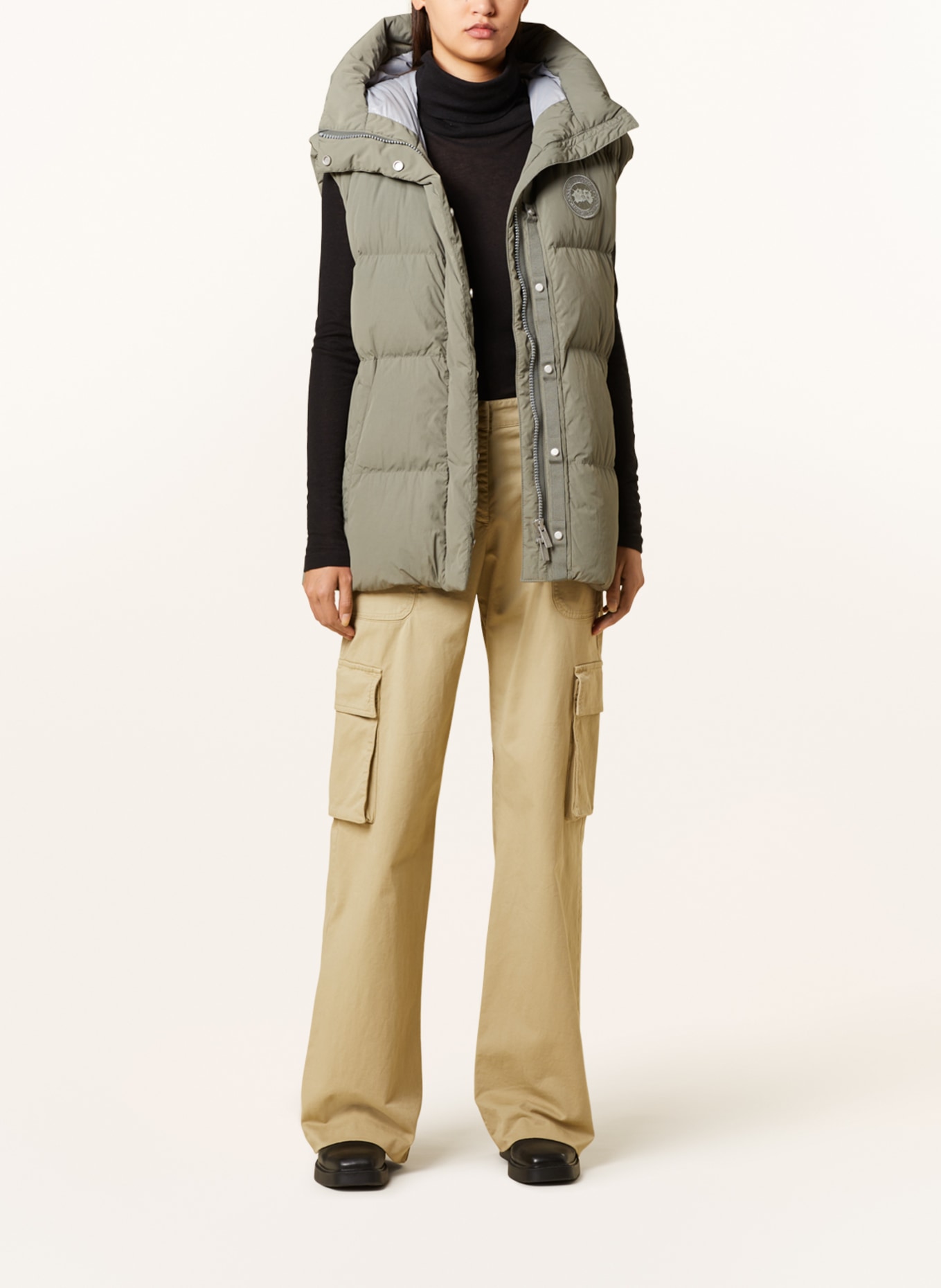 CANADA GOOSE Daunenweste RAYLA: KHAKI