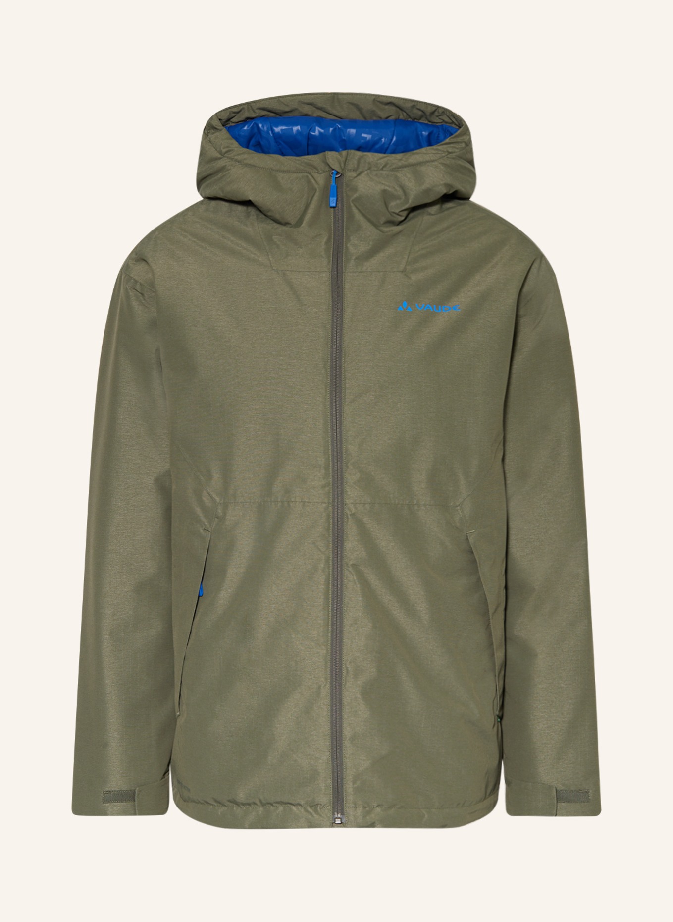 VAUDE Outdoor jacket NEYLAND, Color: OLIVE (Image 1)