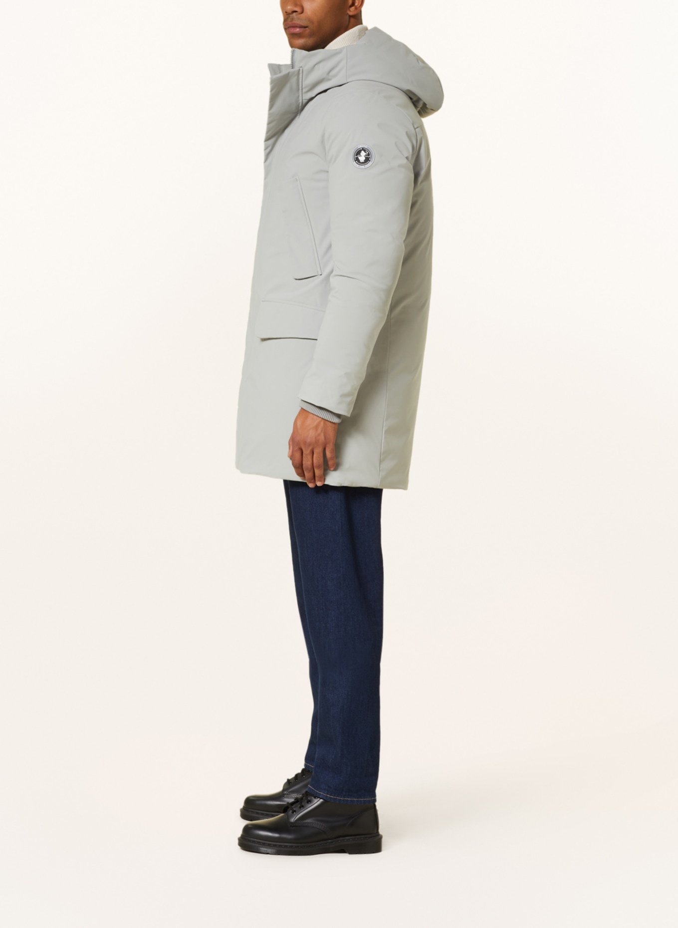 SAVE THE DUCK Parka WILSON, Color: LIGHT GRAY (Image 4)