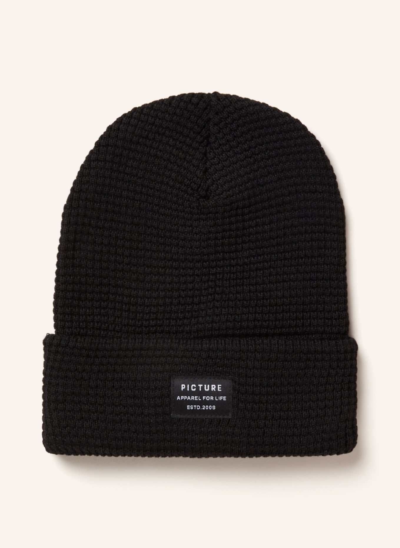 PICTURE Beanie YORK, Color: BLACK (Image 1)