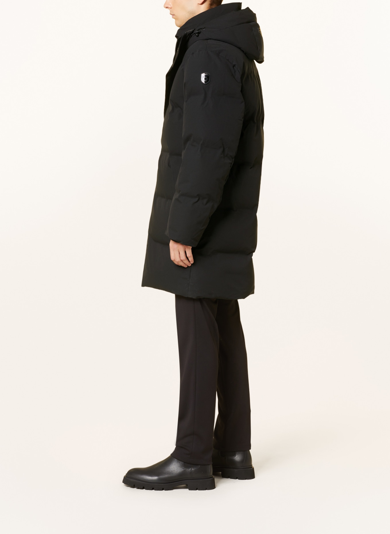 WELLENSTEYN Quilted jacket PAVVA with SORONA®AURA insulation, Color: BLACK (Image 4)