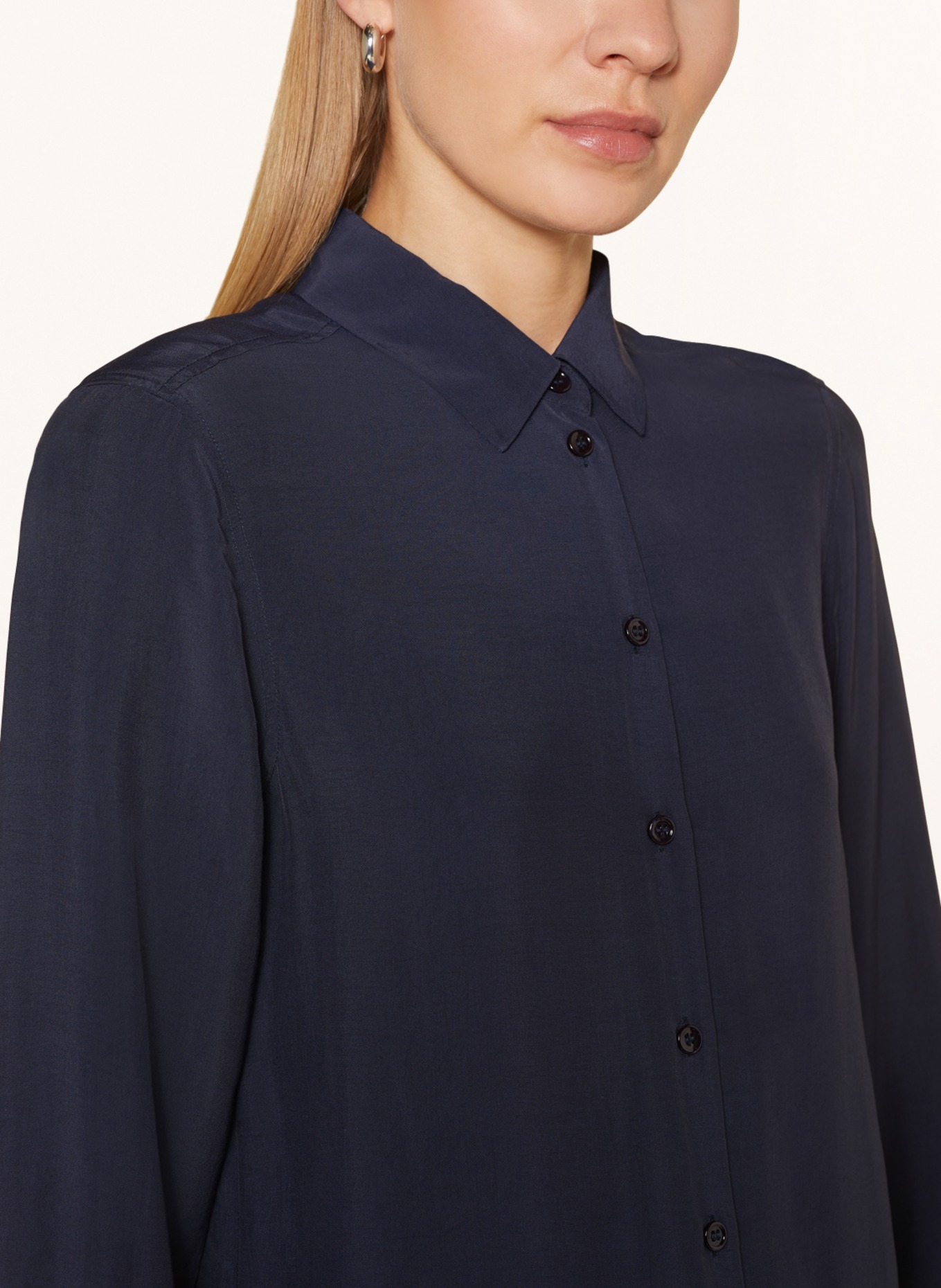 seidensticker Shirt blouse, Color: DARK BLUE (Image 4)