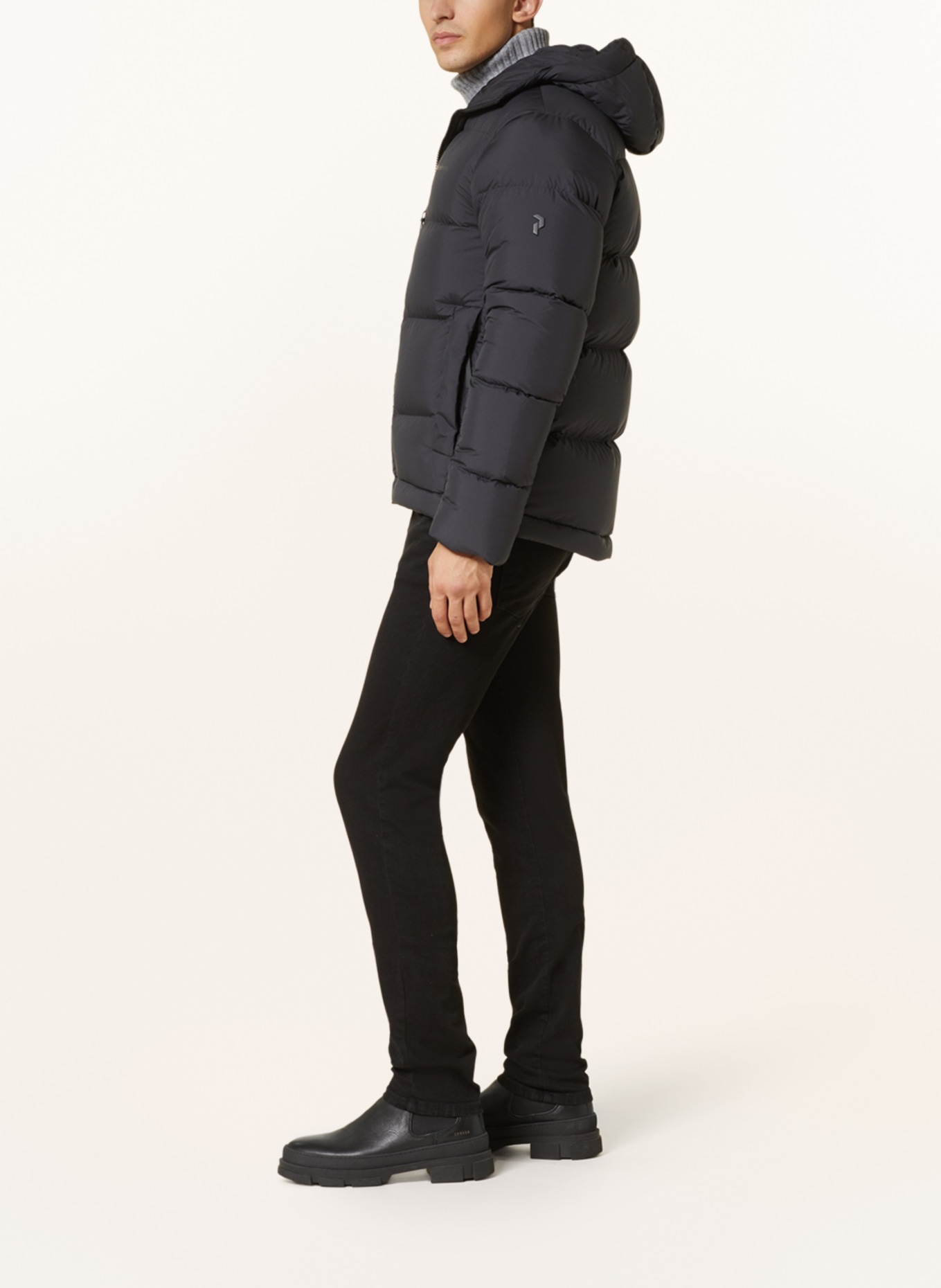 Peak Performance Quilted jacket RIVEL , Color: BLACK (Image 4)