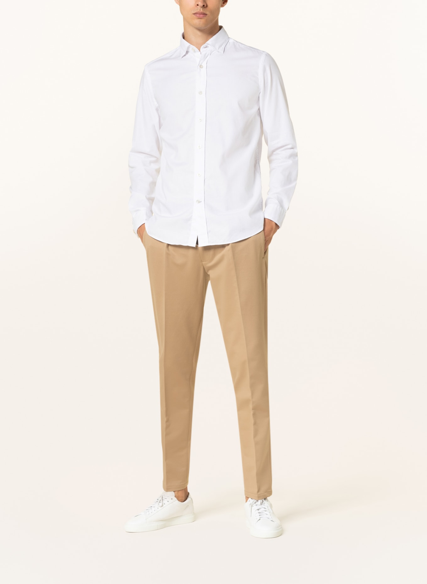 FIL NOIR Shirt MILANO shaped fit, Color: WHITE (Image 2)