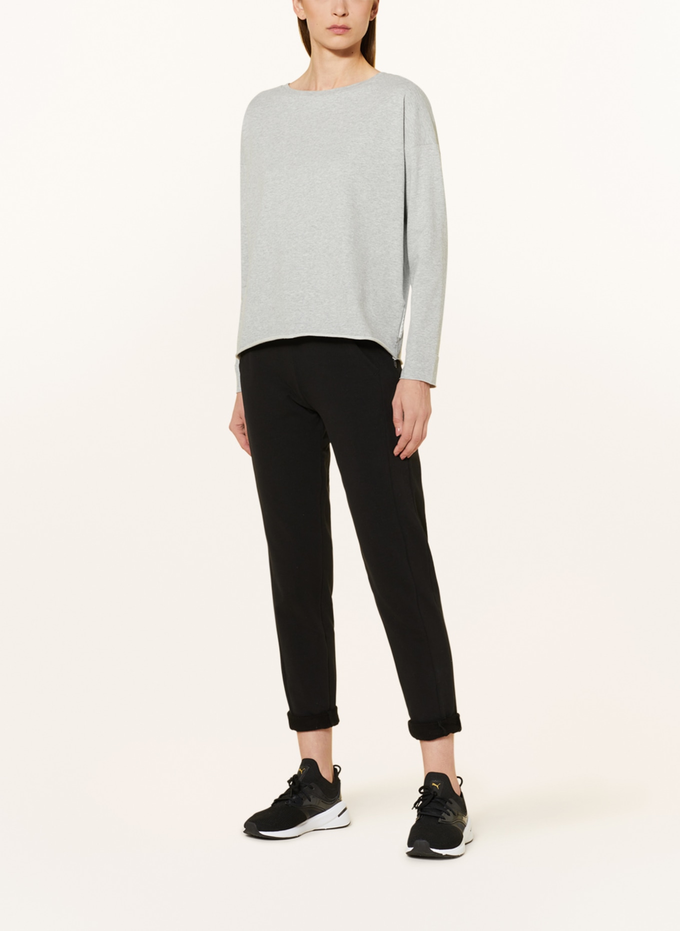 ELBSAND Sweatshirt RIANE, Farbe: HELLGRAU (Bild 2)