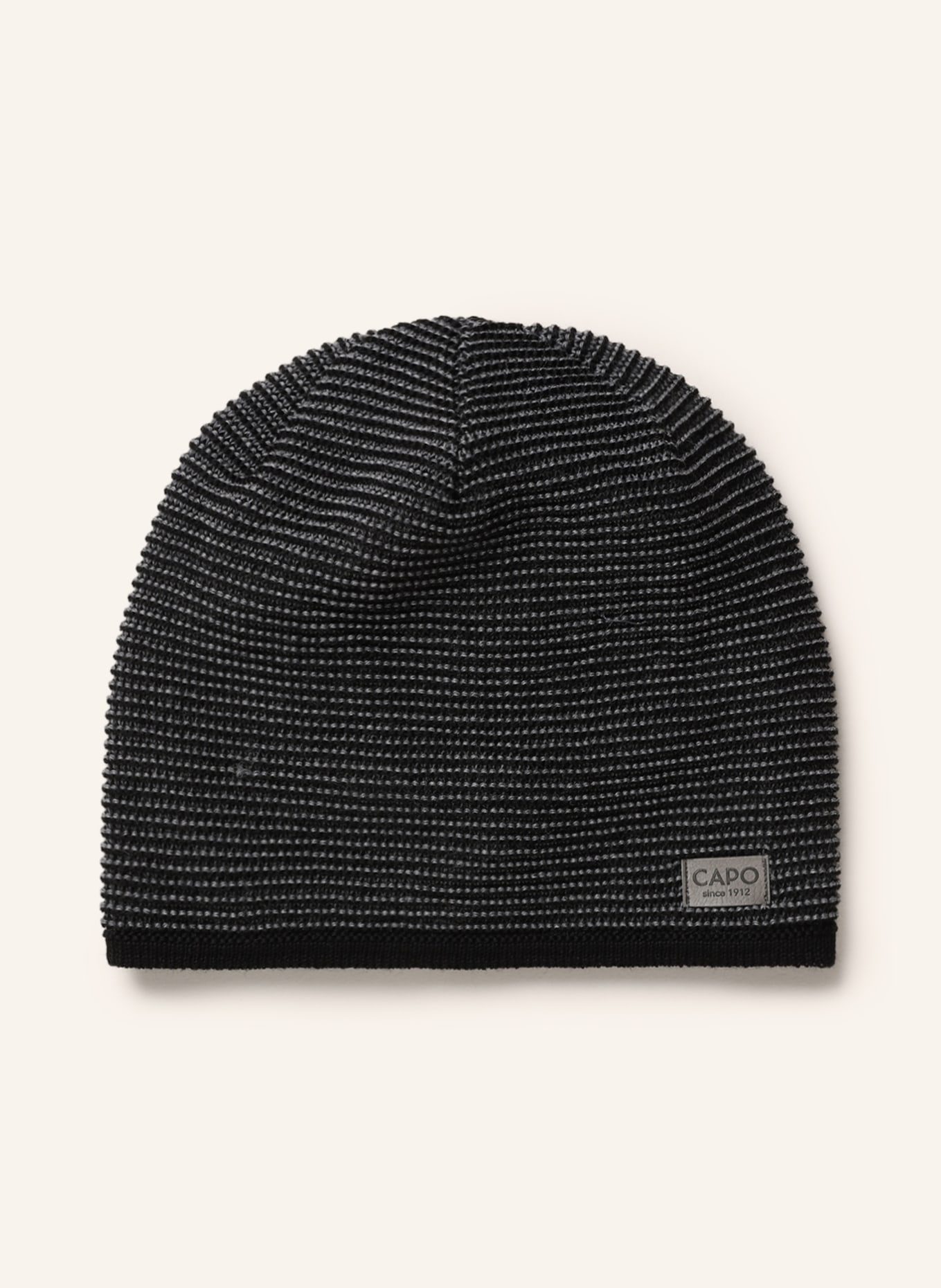 CAPO Hat LEWE, Color: BLACK/ GRAY (Image 1)